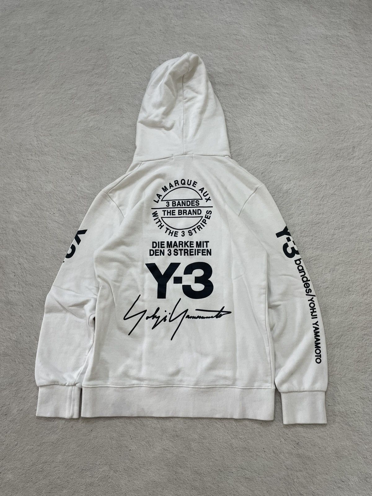 Japanese Brand 2000s Japanese Y-3 Back Logo Y’j Graphic Hoodie Hysteric Size US M / EU 48-50 / 2 - 1 Thumbnail