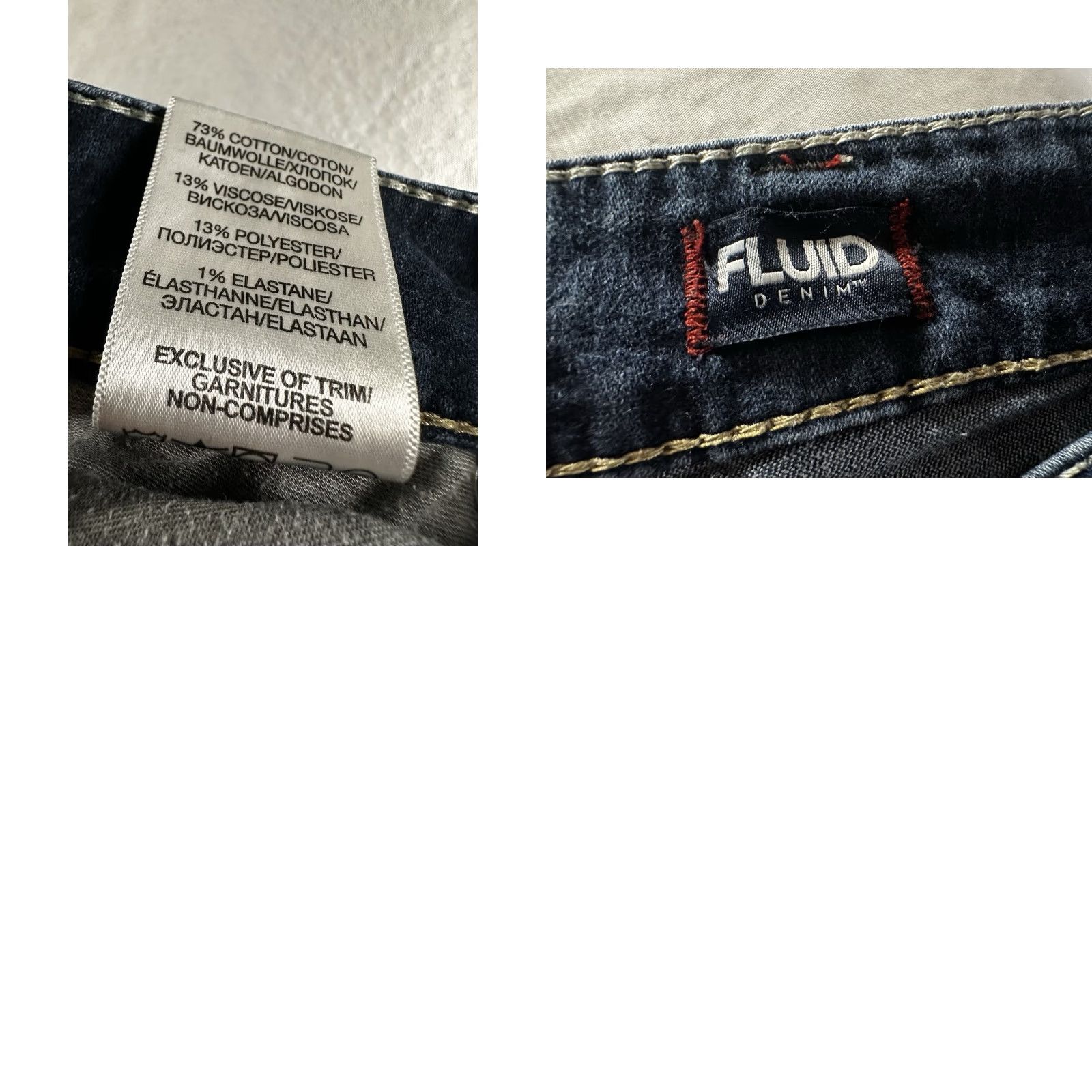 Silver Jeans Co. Silver Jeans Suki Womens Jeans 34x33 Slim Boot Dark Wash Stretch Denim Size 30" / US 8 / IT 44 - 11 Thumbnail