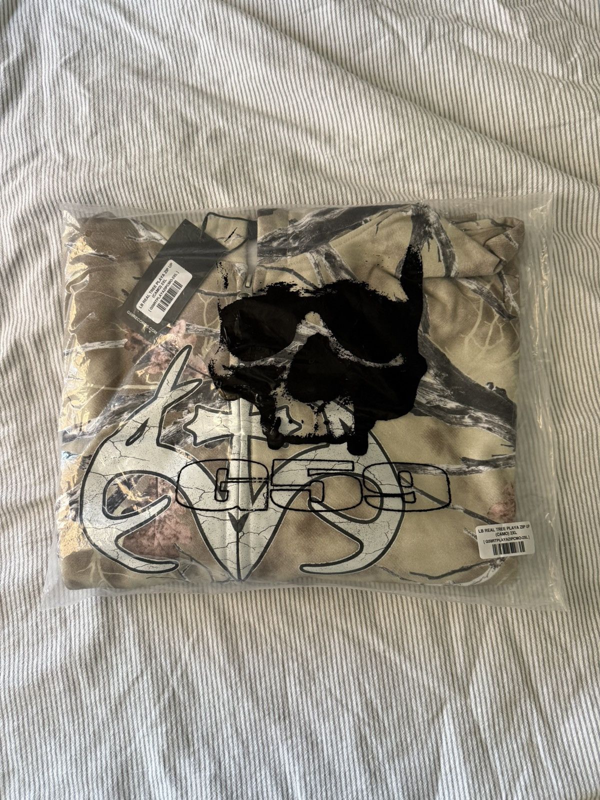 G59 Records G59 LB LONELY BOY REAL TREE PLAYA ZIP UP HOODIE (CAMO) Size US XXL / EU 58 / 5 - 4 Thumbnail