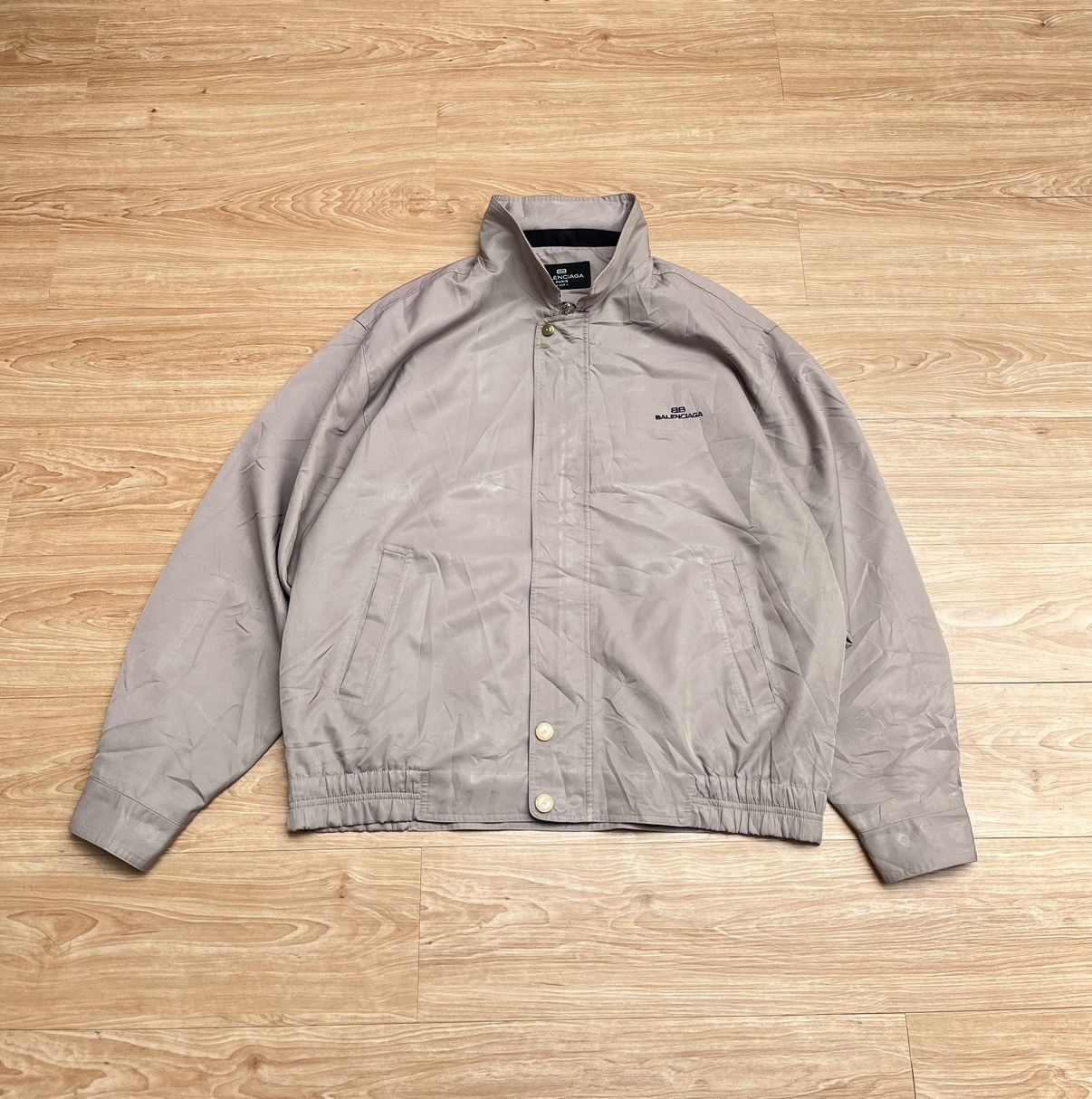 Balenciaga Balenciaga Paris Vintage Jacket Big Logo Hideen Hood Size US L / EU 52-54 / 3 - 1 Thumbnail