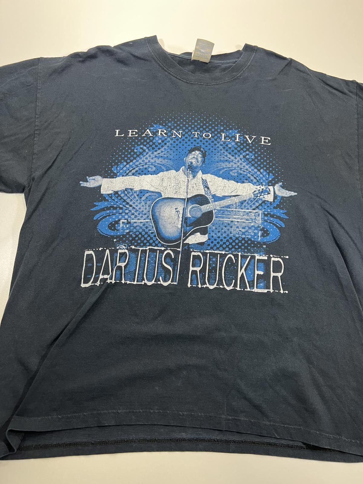 Gildan Darius Rucker 'Learn to Live' Graphic T-Shirt XL Size US XL / EU 56 / 4 - 1 Thumbnail