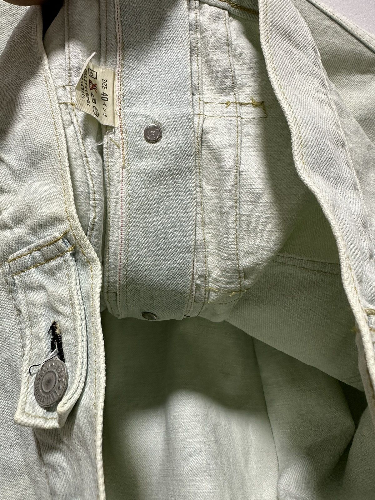 Levi's Vintage Clothing Vintage Levi’s Tracker Denim Jacket Big E Stonewash Design Size US M / EU 48-50 / 2 - 12 Thumbnail