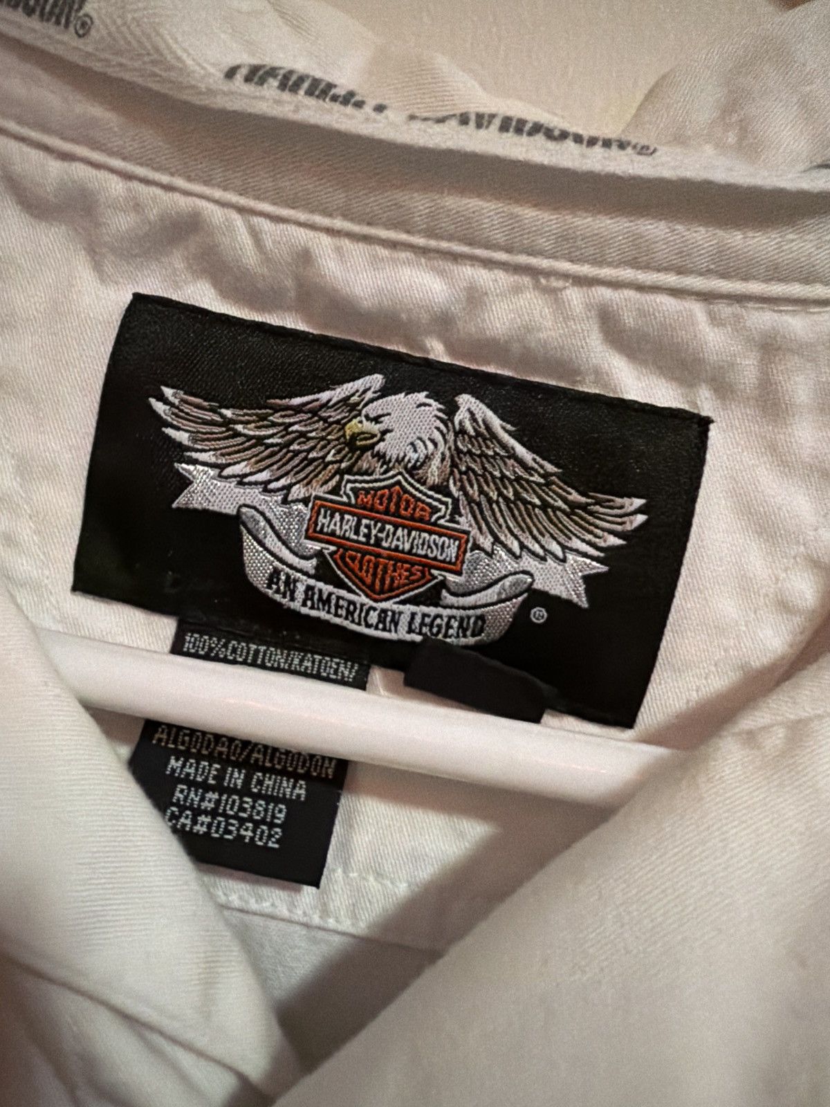 Harley Davidson harley-davidson button up polo Size US M / EU 48-50 / 2 - 3 Thumbnail