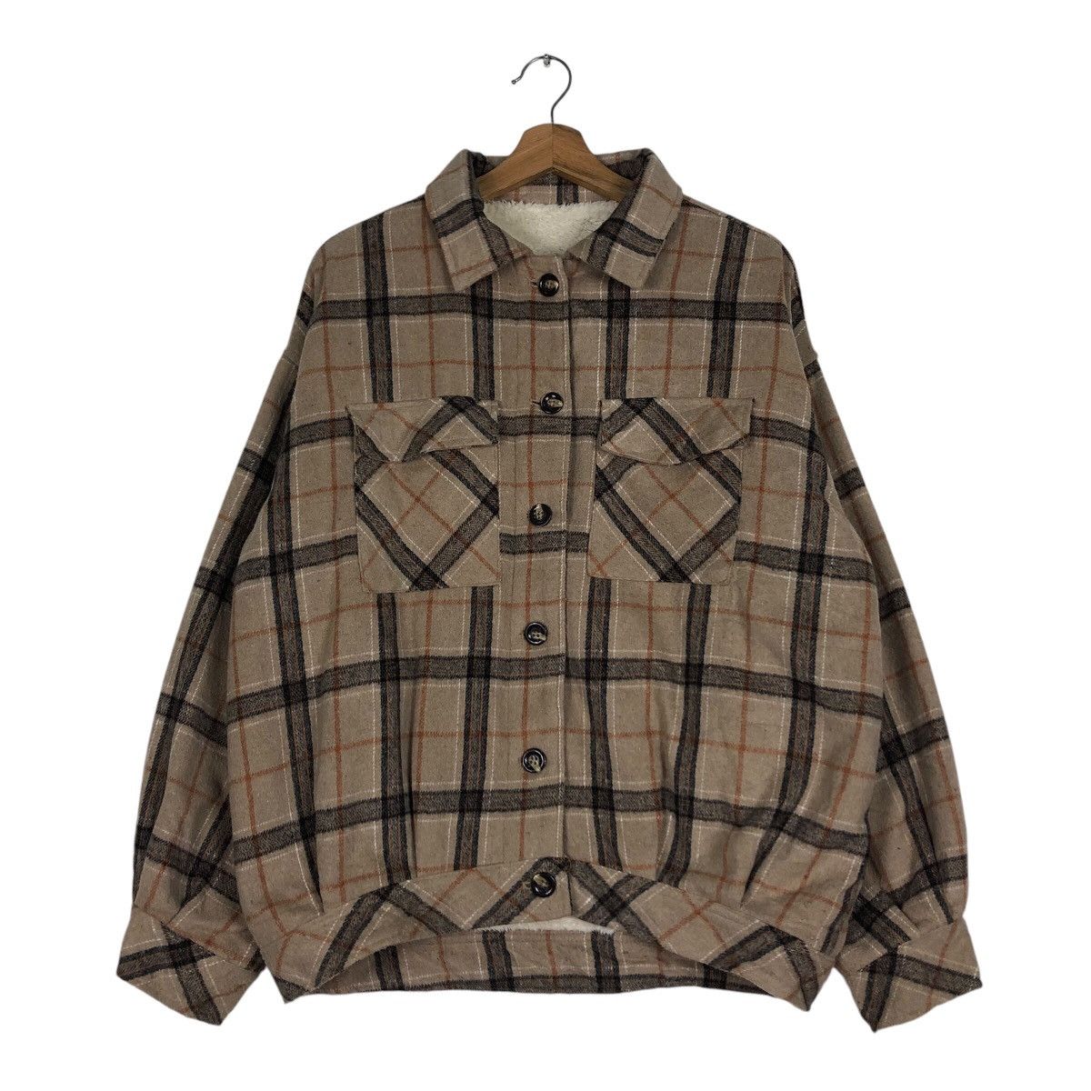 Flannel 📌Vintage Flannel Jacket Tartan Private Pause Issey Miyake Size US L / EU 52-54 / 3 - 2 Thumbnail