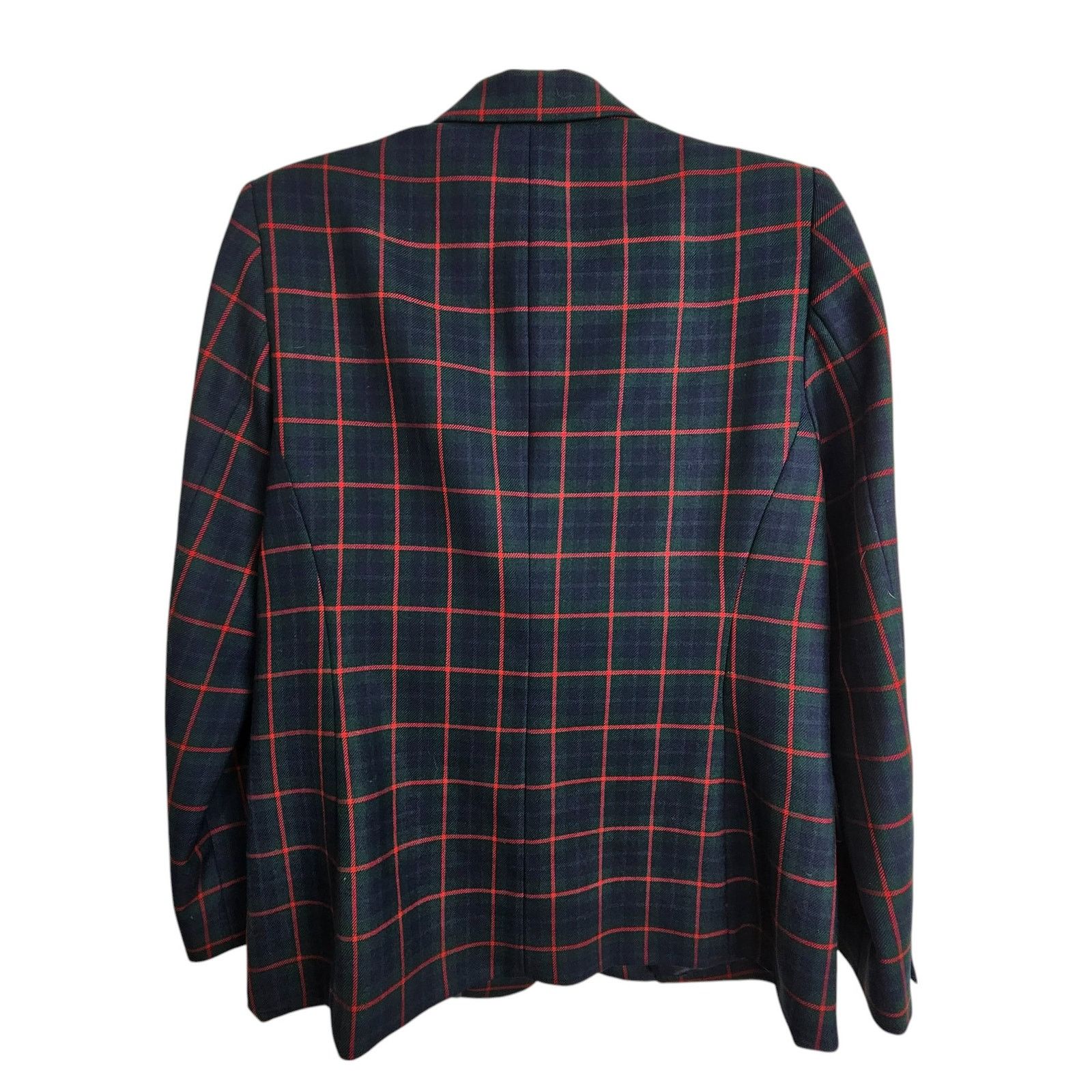 Pendleton Vintage Pendleton Wool Plaid Blazer Skirt 2Pc Set Sz 10P/12 Size L / US 10 / IT 46 - 7 Thumbnail