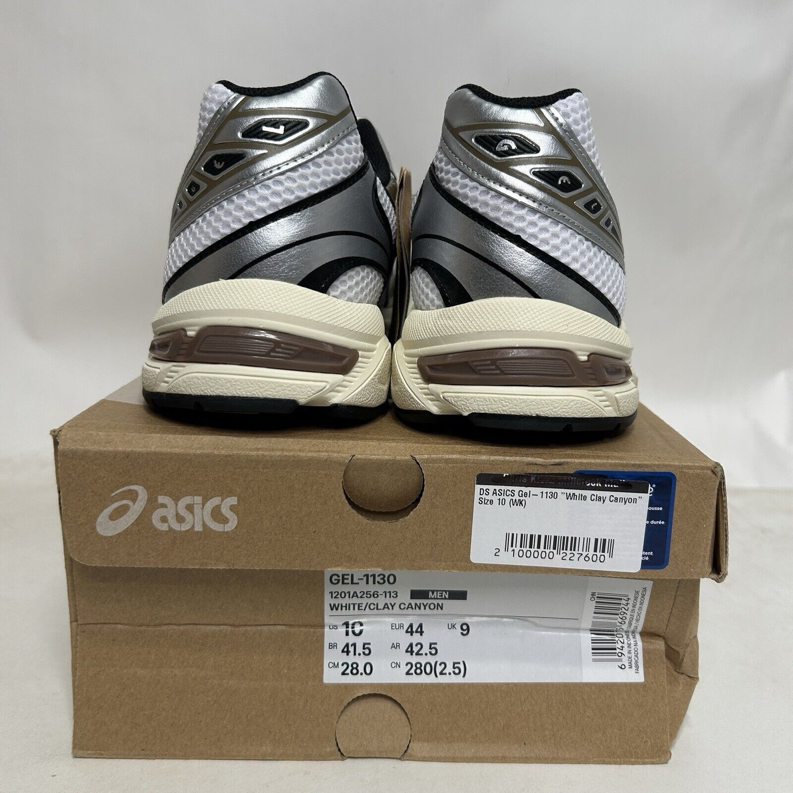 Asics ASICS Gel-1130 “White Clay Canyon” 2024 Size US 10 / EU 43 - 4 Thumbnail