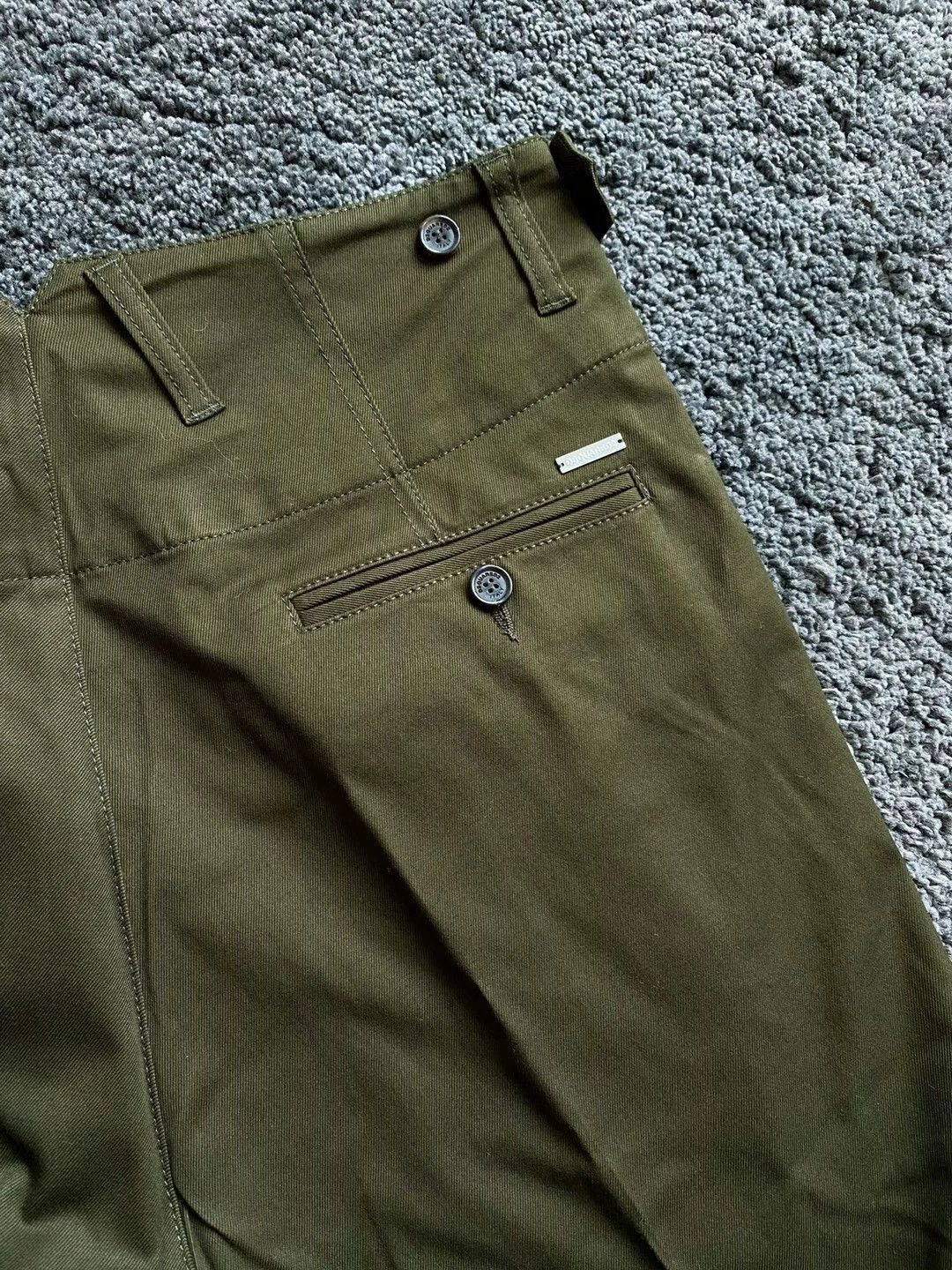 Dsquared2 Dsquared2 SS20 Deep Green Slim Relaxed Straight 9/10 Pants Size US 28 / EU 44 - 7 Thumbnail