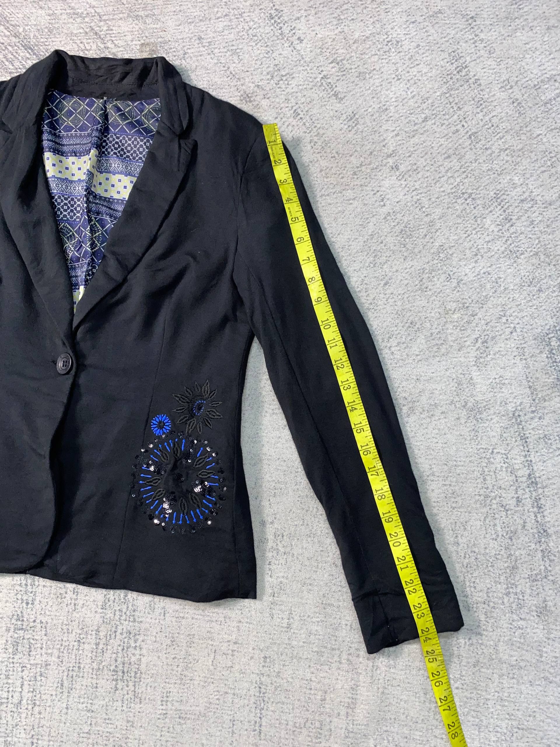 Desigual Desigual Casual Jacket Blazer Size XS / US 0-2 / IT 36-38 - 10 Thumbnail