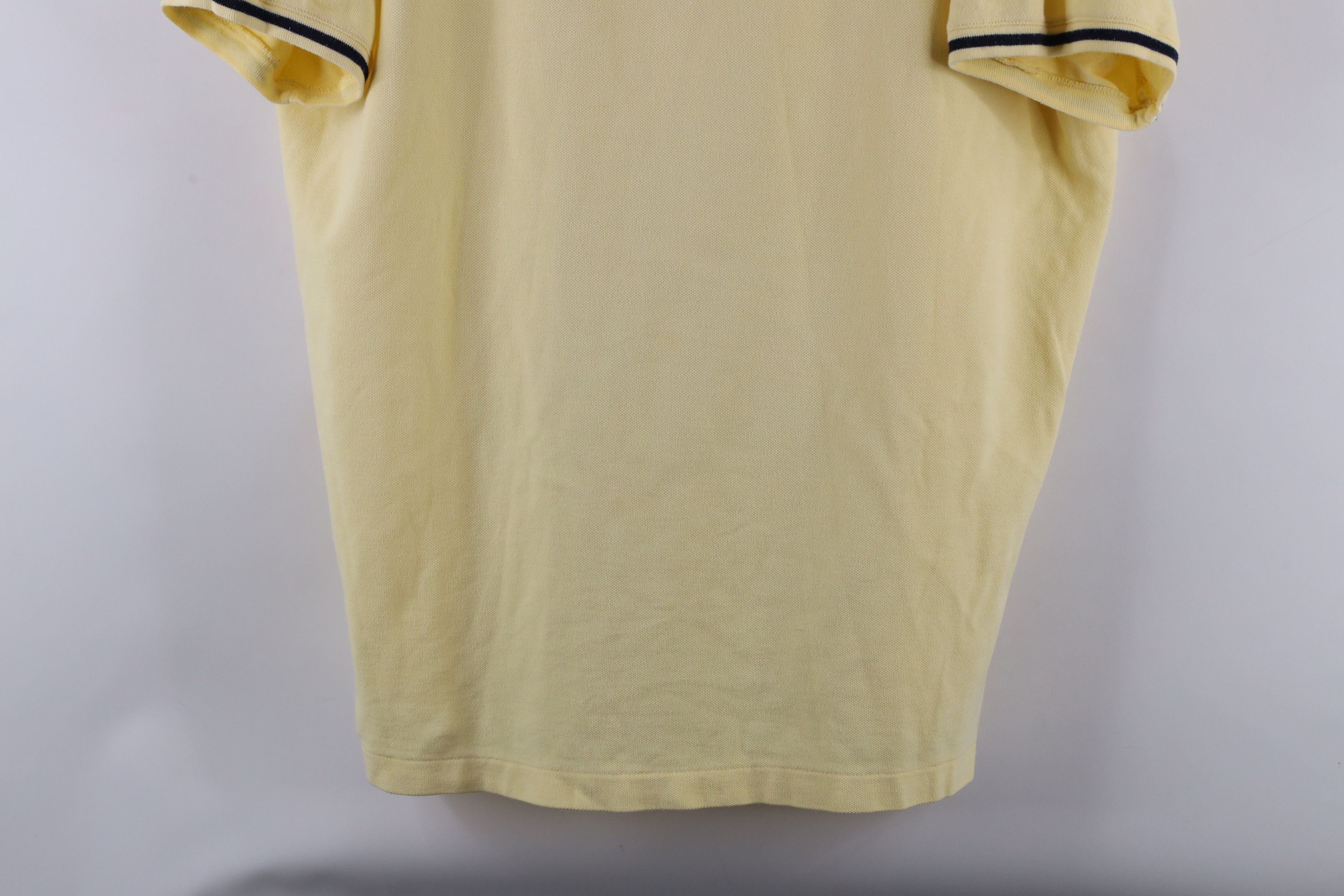 Ralph Lauren × Vintage Vintage 90s Ralph Lauren Ringer V-Neck T-Shirt Yellow Size US L / EU 52-54 / 3 - 3 Thumbnail