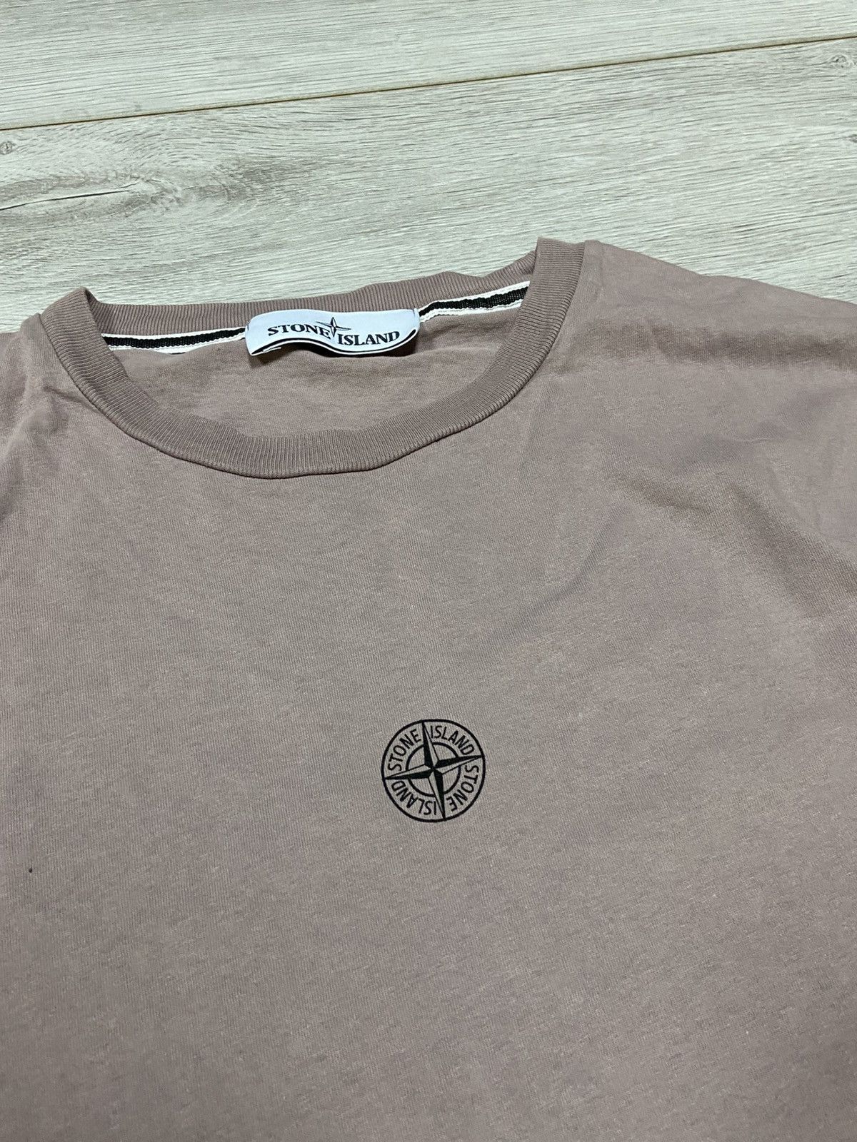 Stone Island Stone Island big logo reflective vintage distressed shirt Size US S / EU 44-46 / 1 - 3 Thumbnail