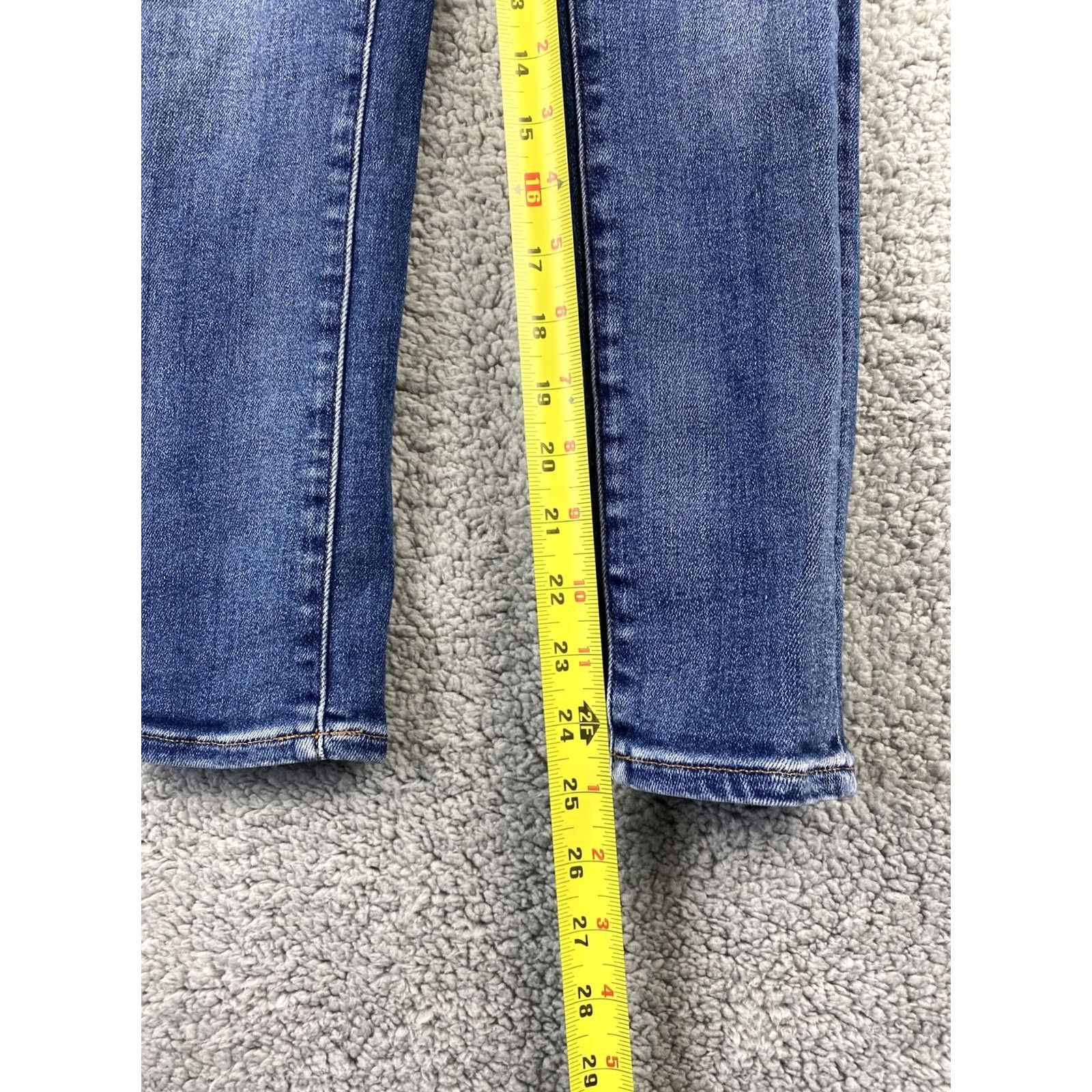 Denime Denim Forum Jeans Women's Size 2 Skinny Mid Wash Denim Blue 31-29 Size 26" / US 2 / IT 38 - 5 Thumbnail