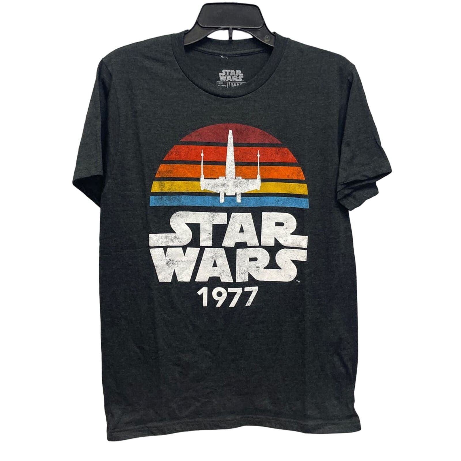 Star Wars New Star Wars Mens Medium X-Wing Starfighter 1977 Style Tee Size US M / EU 48-50 / 2 - 1 Thumbnail