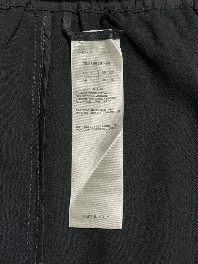Rick Owens Sz 46 Rick Owens Cropped Sweatpants Size US 30 / EU 46 - 3 Thumbnail