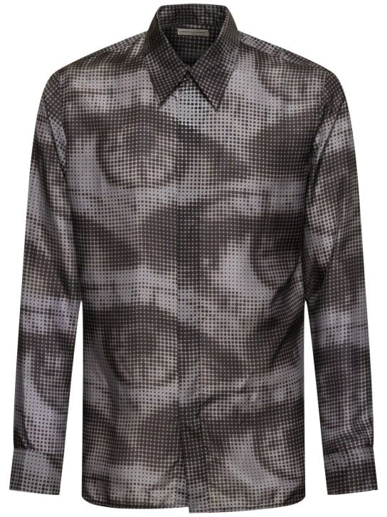 Dries Van Noten o1lsvrm0425 Silk Shirt in Multicolor Size US L / EU 52-54 / 3 - 1 Thumbnail