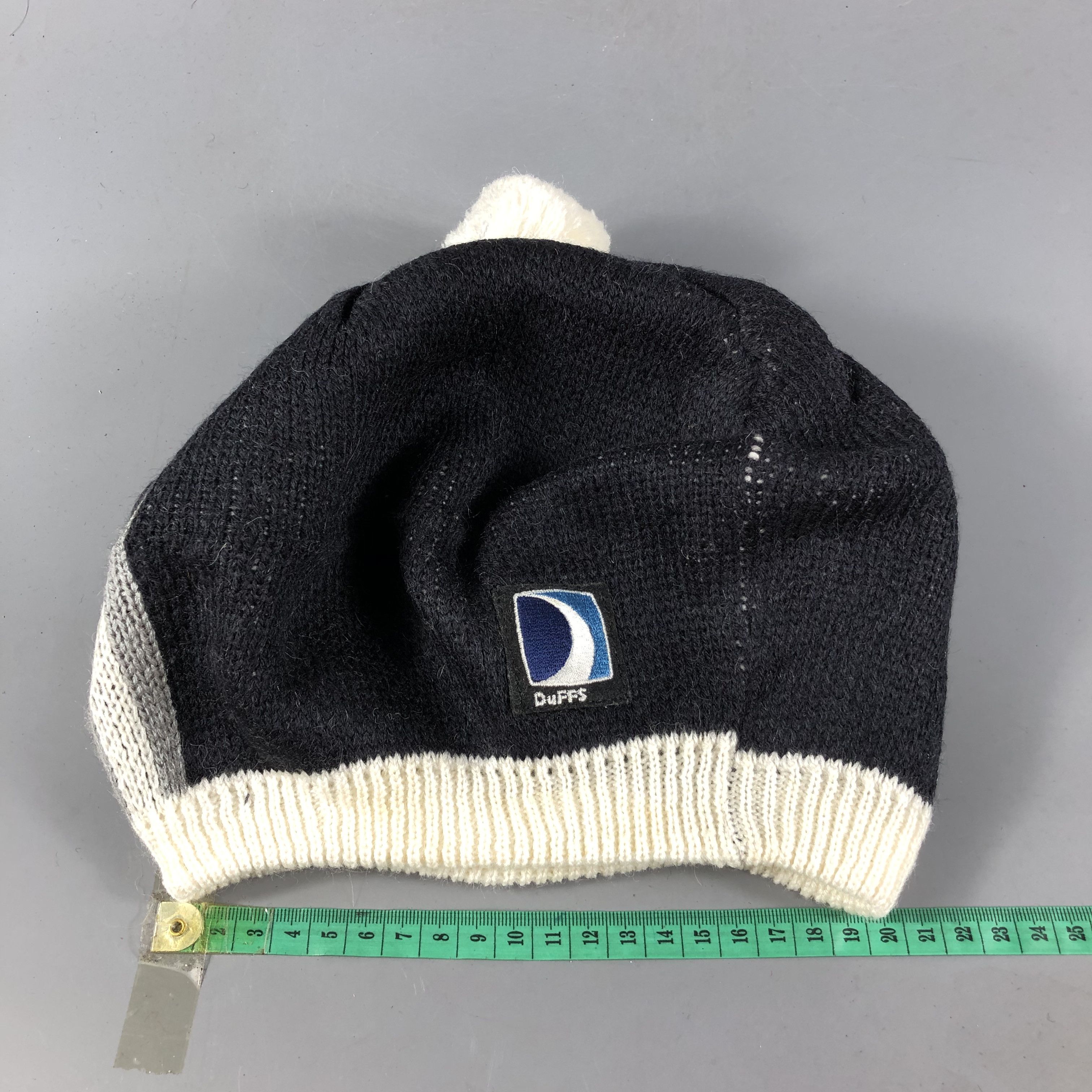 Vintage Duffs Mushroom Zucca Bobble Beanie Snowcap Snow Hat B806 Size ONE SIZE - 3 Thumbnail