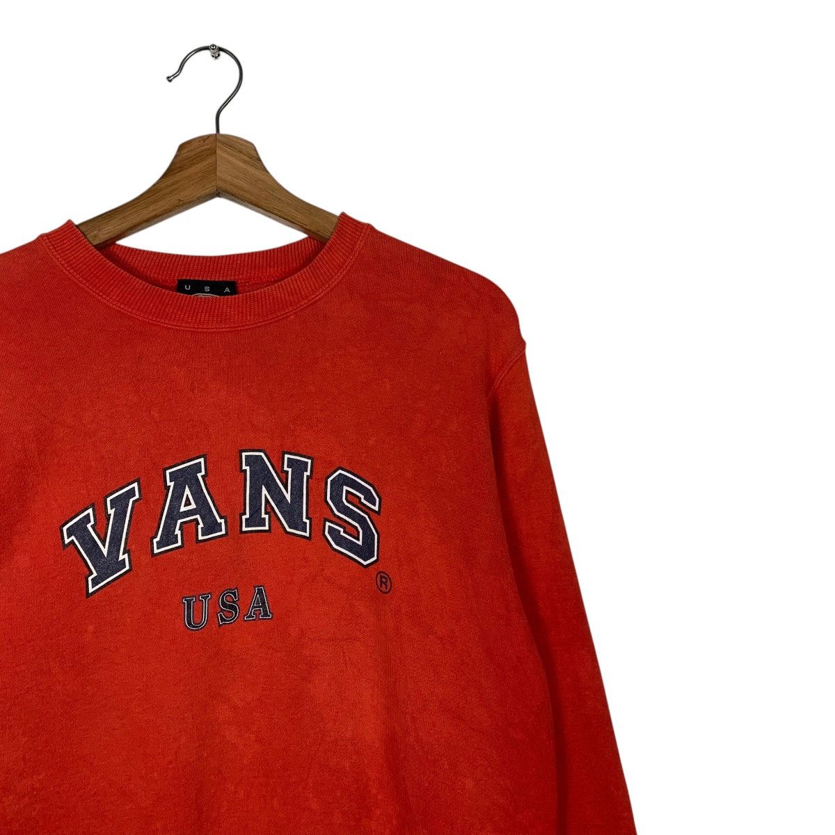 Vans Vintage 90s Vans USA Big Logo Sweatshirt Size US S / EU 44-46 / 1 - 5 Thumbnail