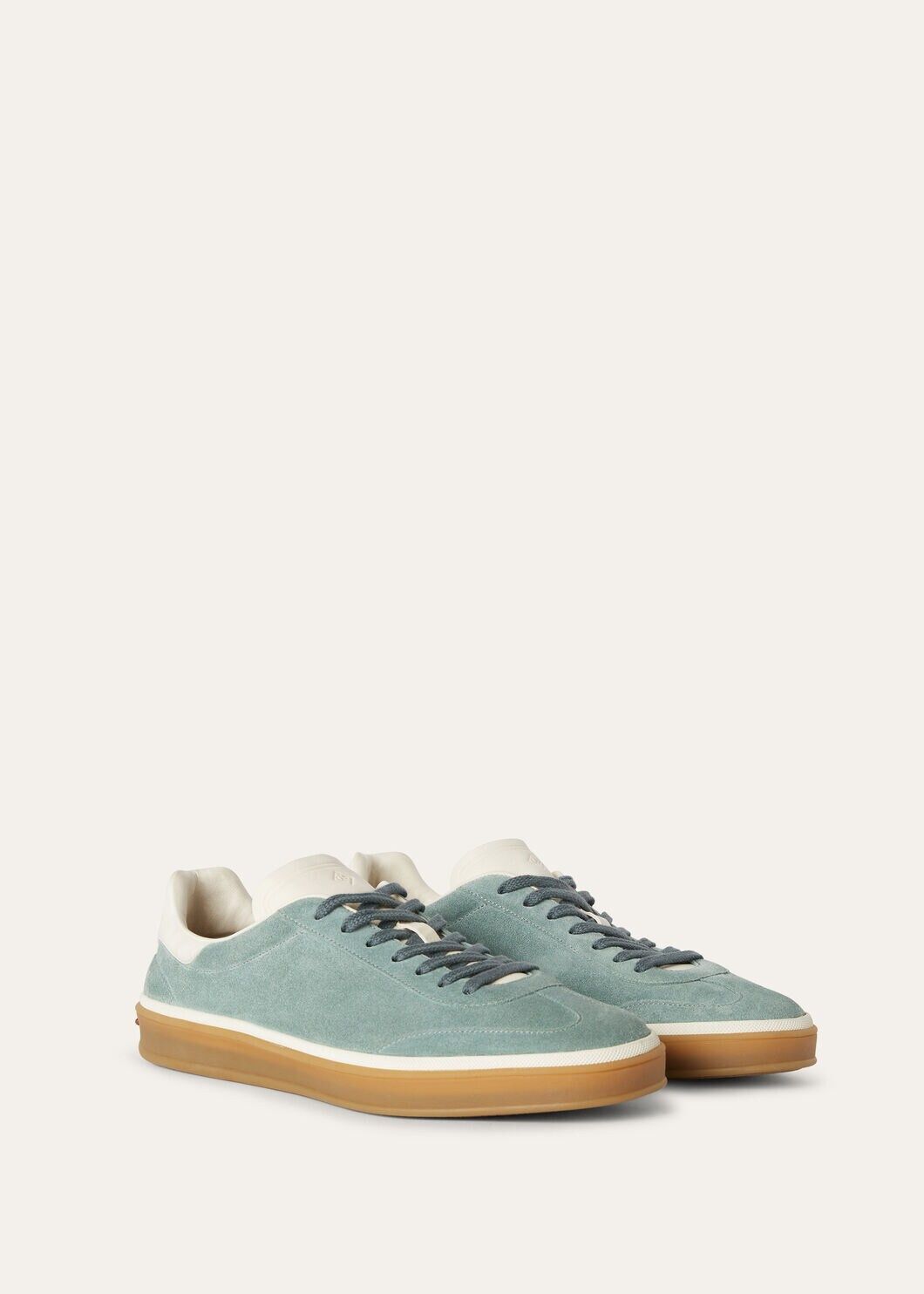 Loro Piana o1srvl11e0825 Tennis Walk Sneakers in Light Blue/White Size US 11 / EU 44 - 3 Thumbnail