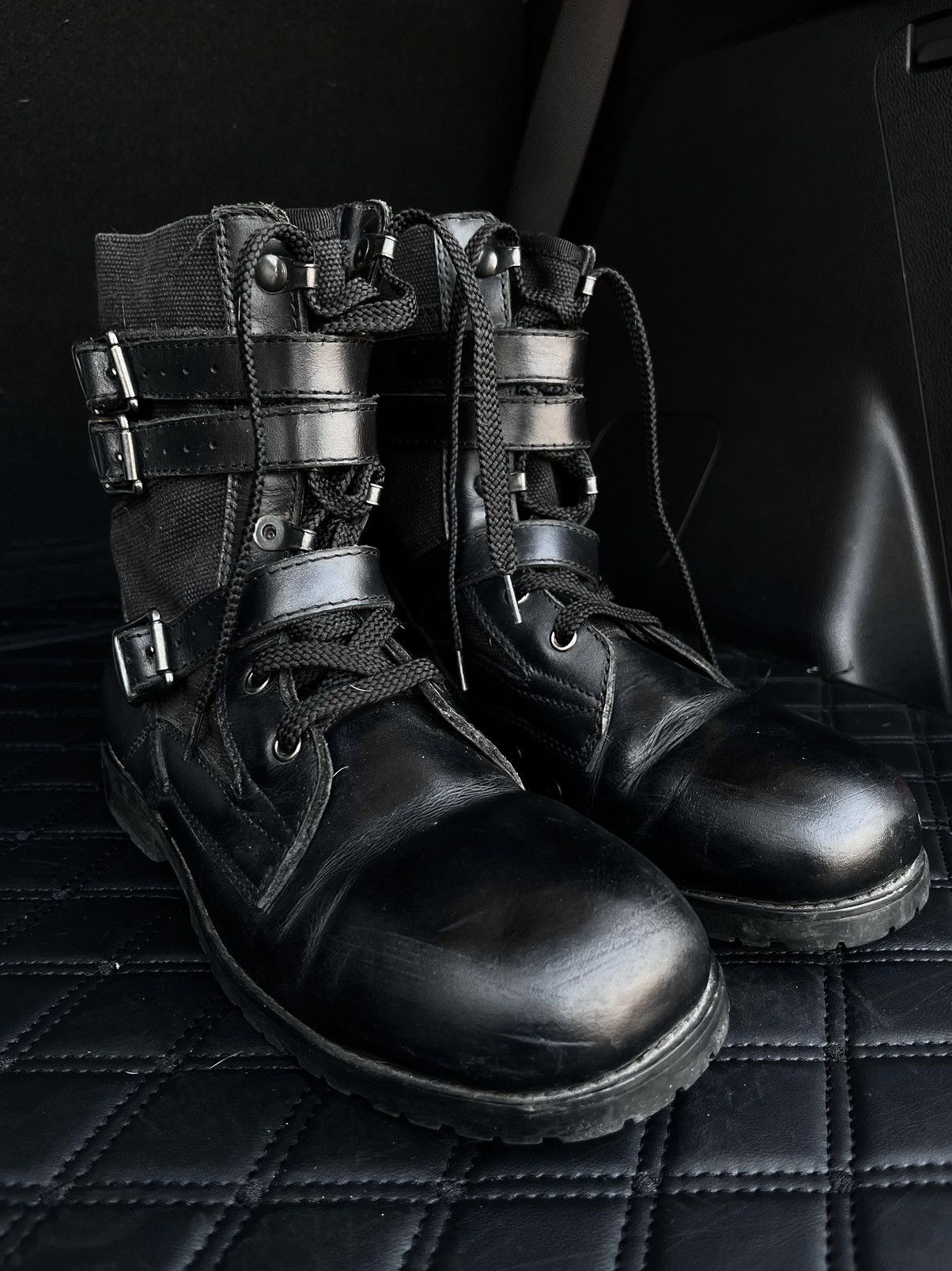 Number (N)ine S/S 2006 ''Welcome To The Shadow'' Combat Boots