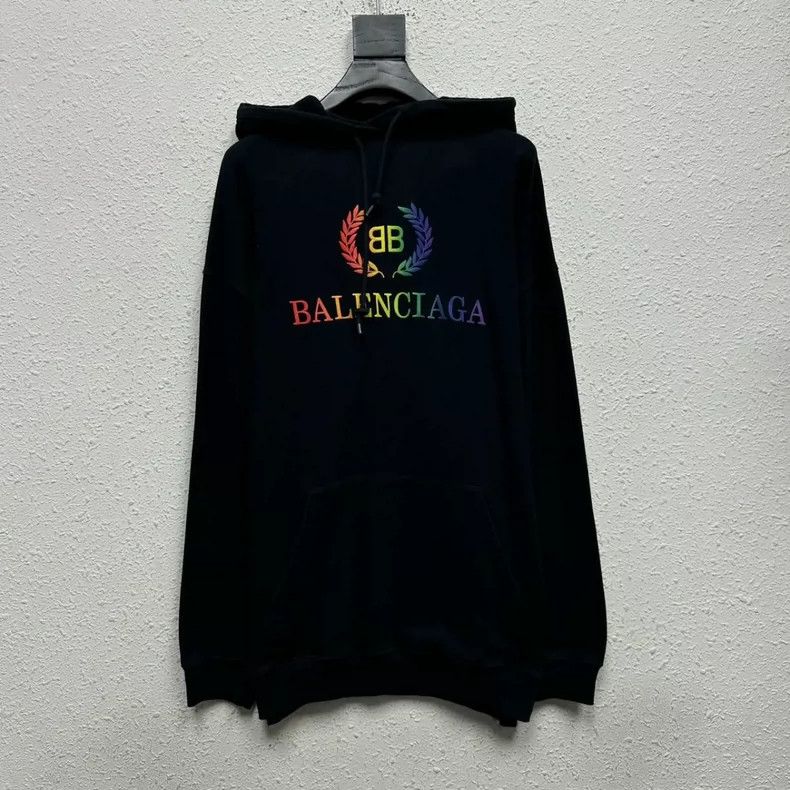 Balenciaga Balenciaga Graded colorful wheat ear hoodie sweater Size US S / EU 44-46 / 1 - 1 Thumbnail