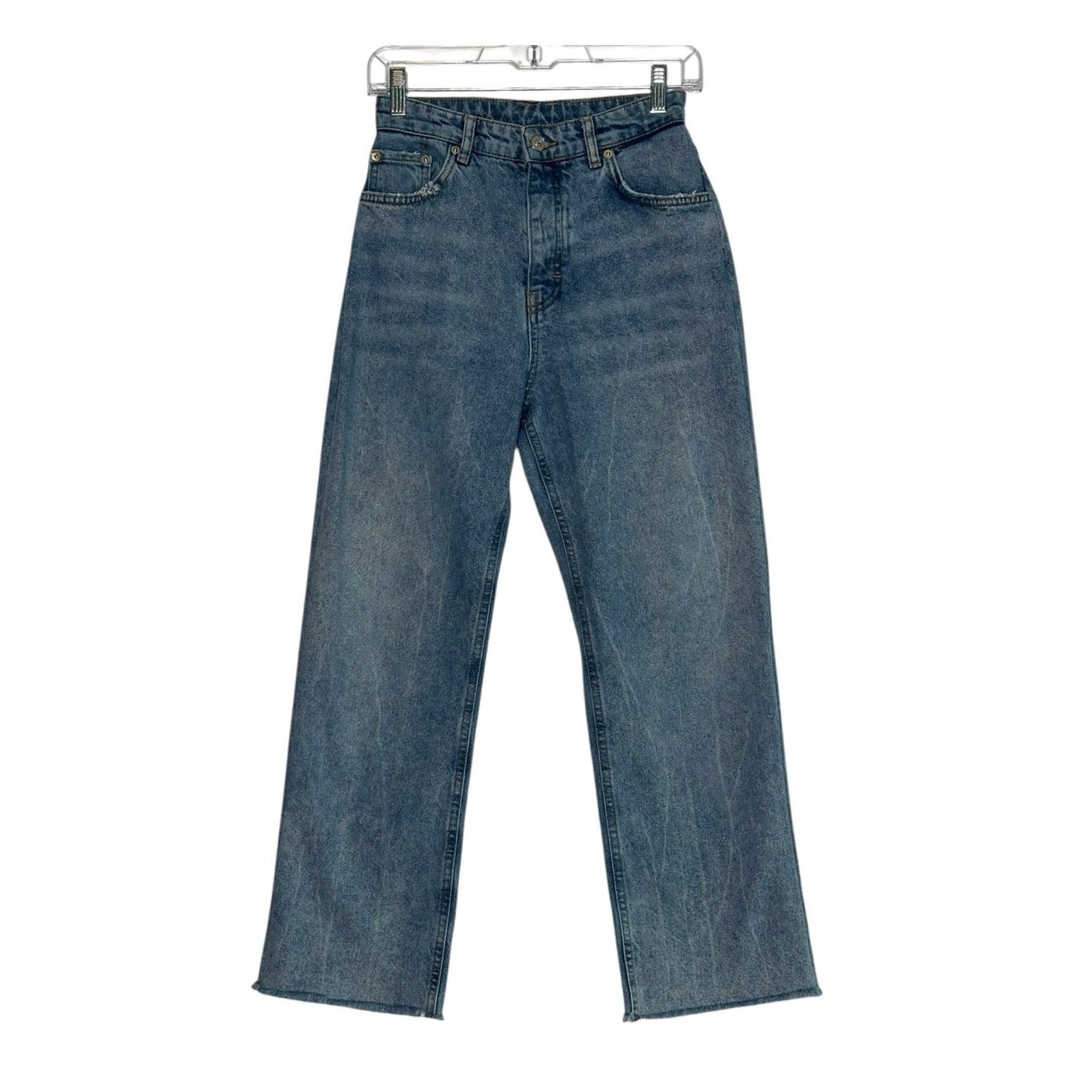 Zara Zara high waist wider legs jeans size 2 Size 26" / US 2 / IT 38 - 1 Thumbnail