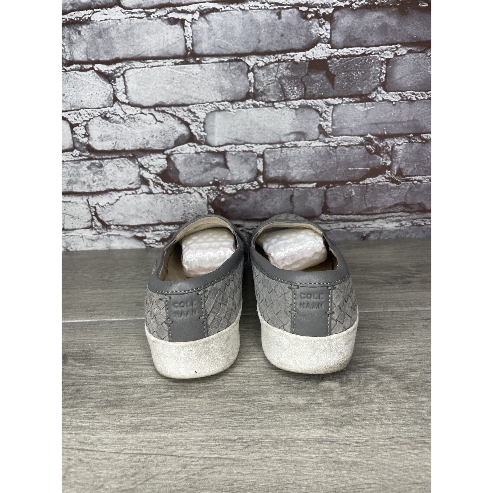 Cole Haan Cole Haan Grand Pro Gray Woven Suede Leather Slip On Shoes W Size US 11 / IT 41 - 5 Thumbnail