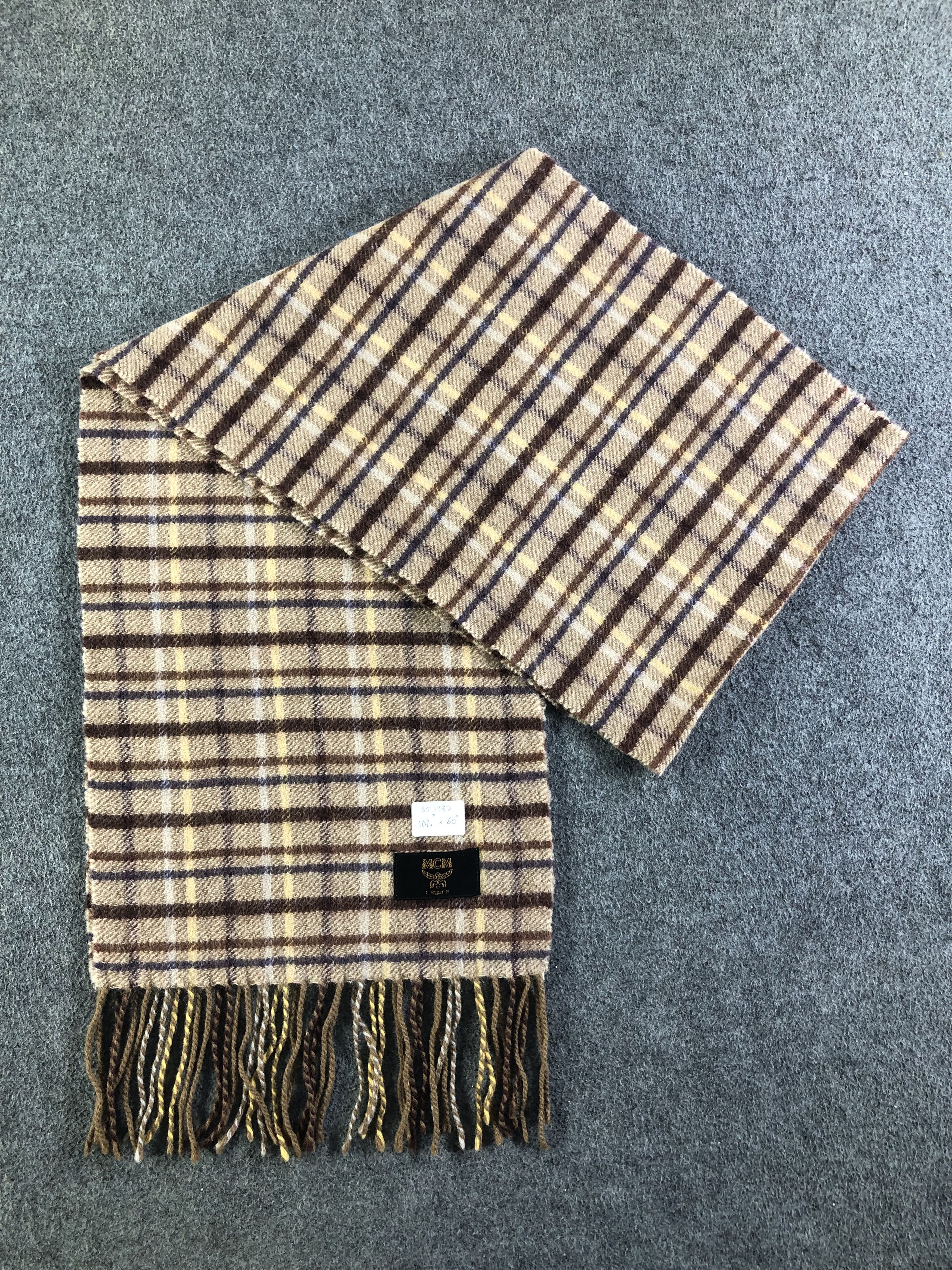 MCM MCM Wool Scarf / Muffler / Neckwear SS1382 Size ONE SIZE - 5 Thumbnail