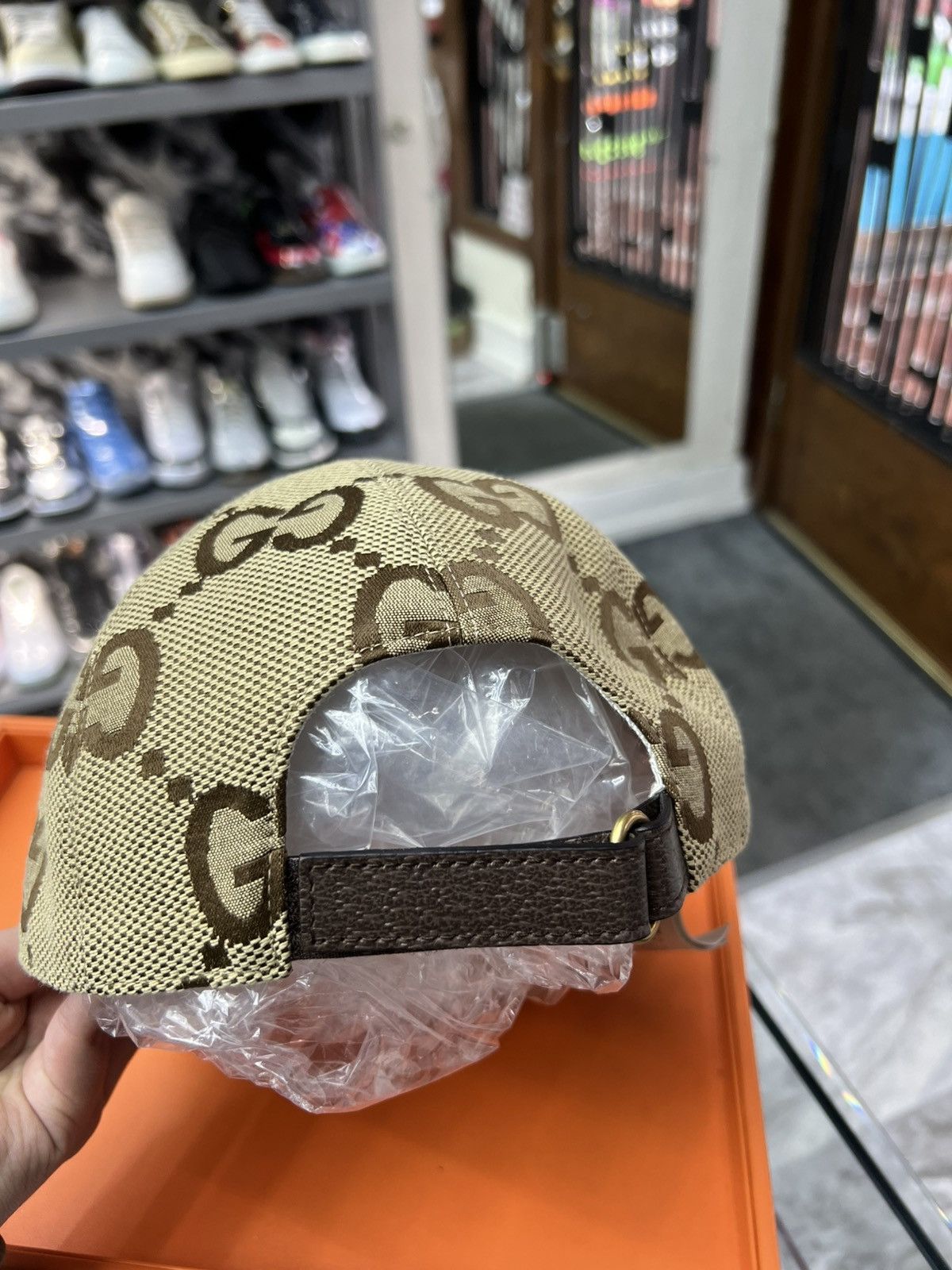 Gucci Gucci Jumbo GG Monogram Baseball Hat Size ONE SIZE - 3 Thumbnail