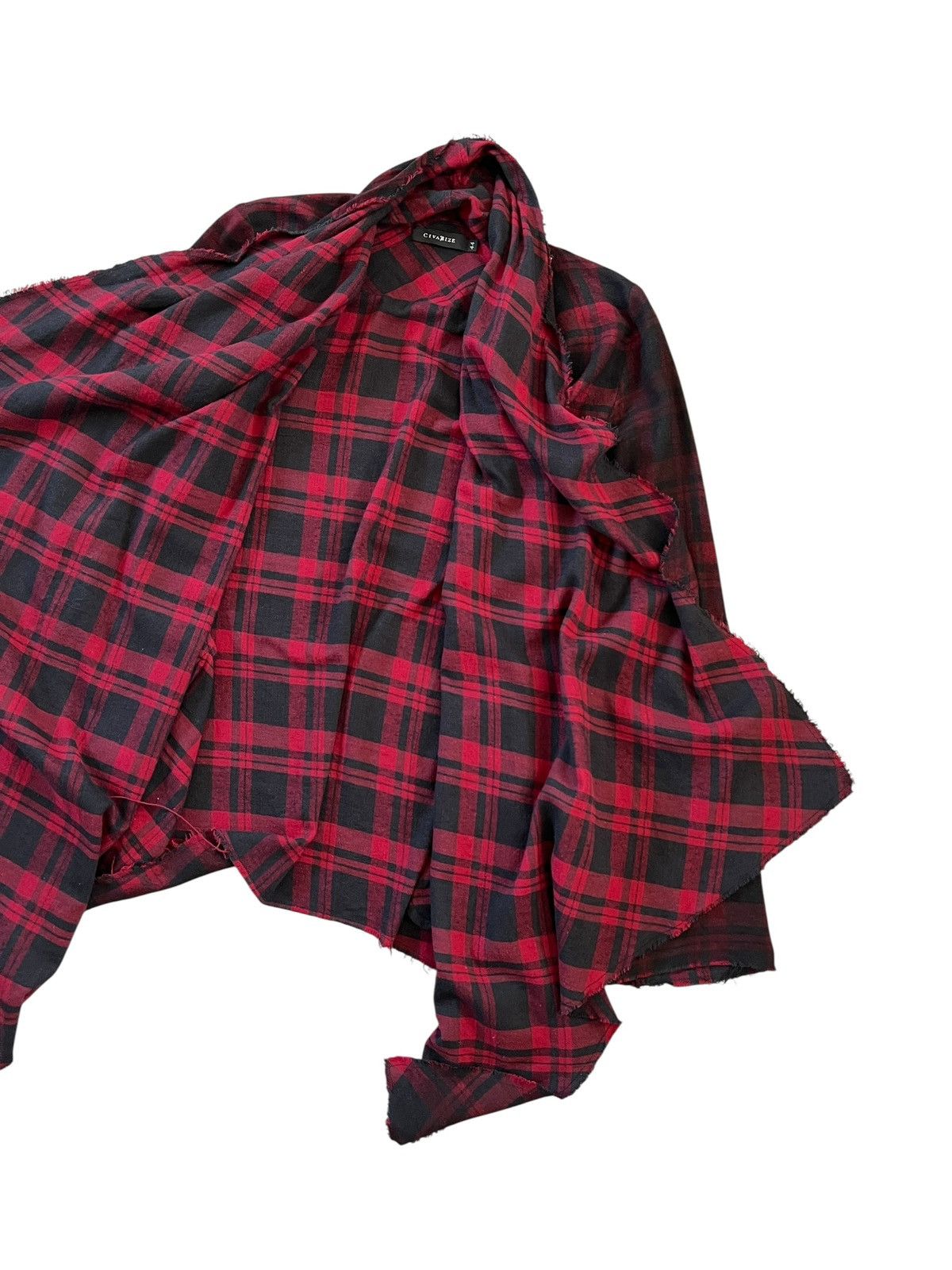 CIVARIZE Civarize Tartan Unconstruct Laser Cut Cardigan Size US S / EU 44-46 / 1 - 9 Thumbnail