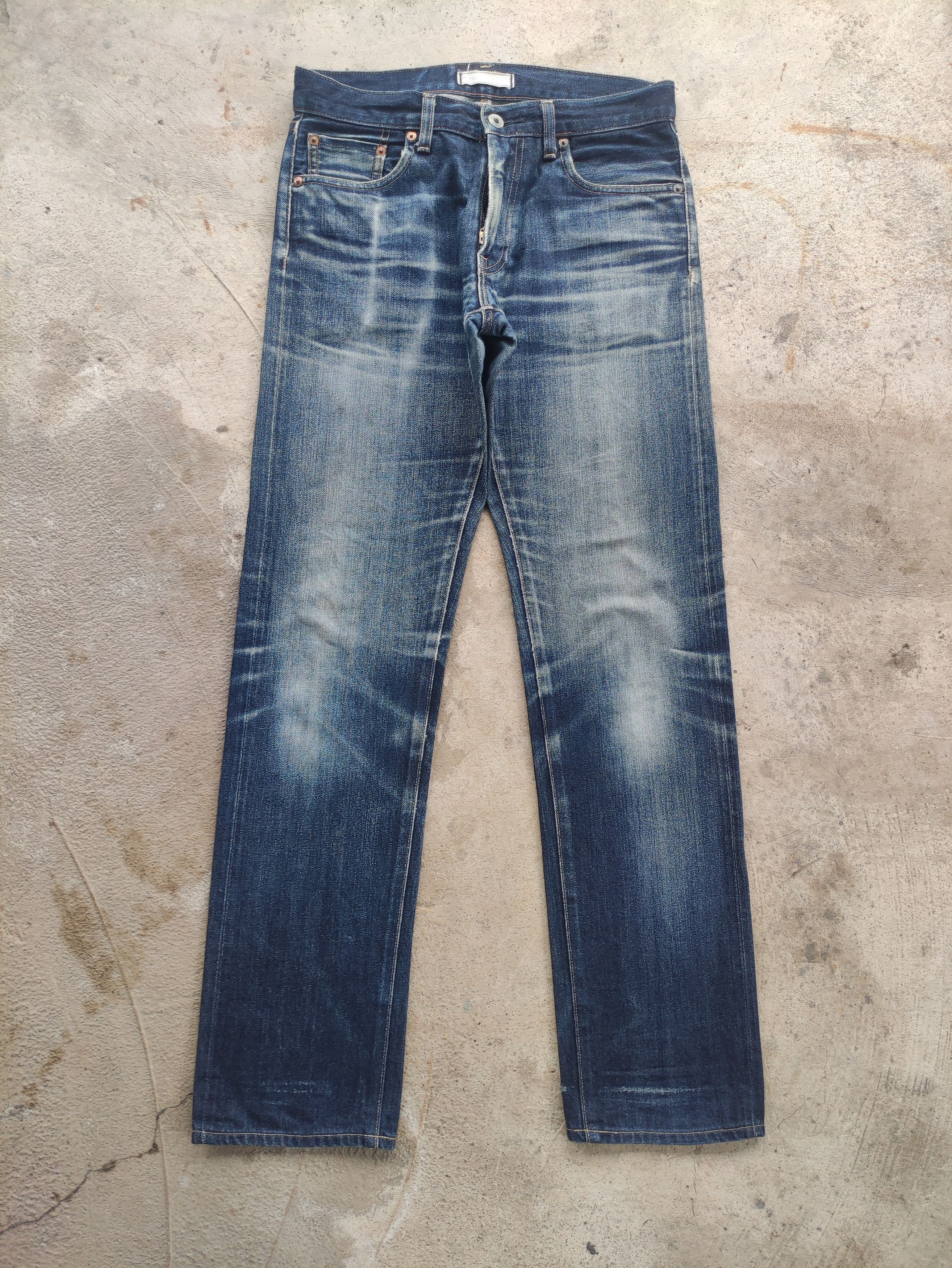 Japanese Brand Vintage Japanese Jean Distressed Faded Denim W30 Size US 30 / EU 46 - 1 Thumbnail