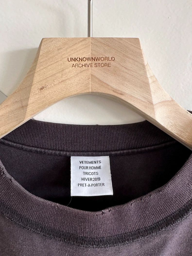 Vetements Vetements 18AW BFRND Printed Two-Sided Wear Long Sleeve Size US M / EU 48-50 / 2 - 6 Thumbnail