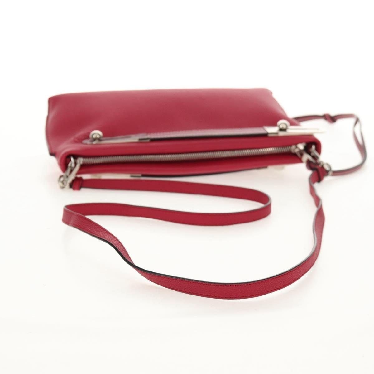 Loewe Loewe Anagram Leather Missy Small Shoulder Bag Red Size ONE SIZE - 9 Thumbnail