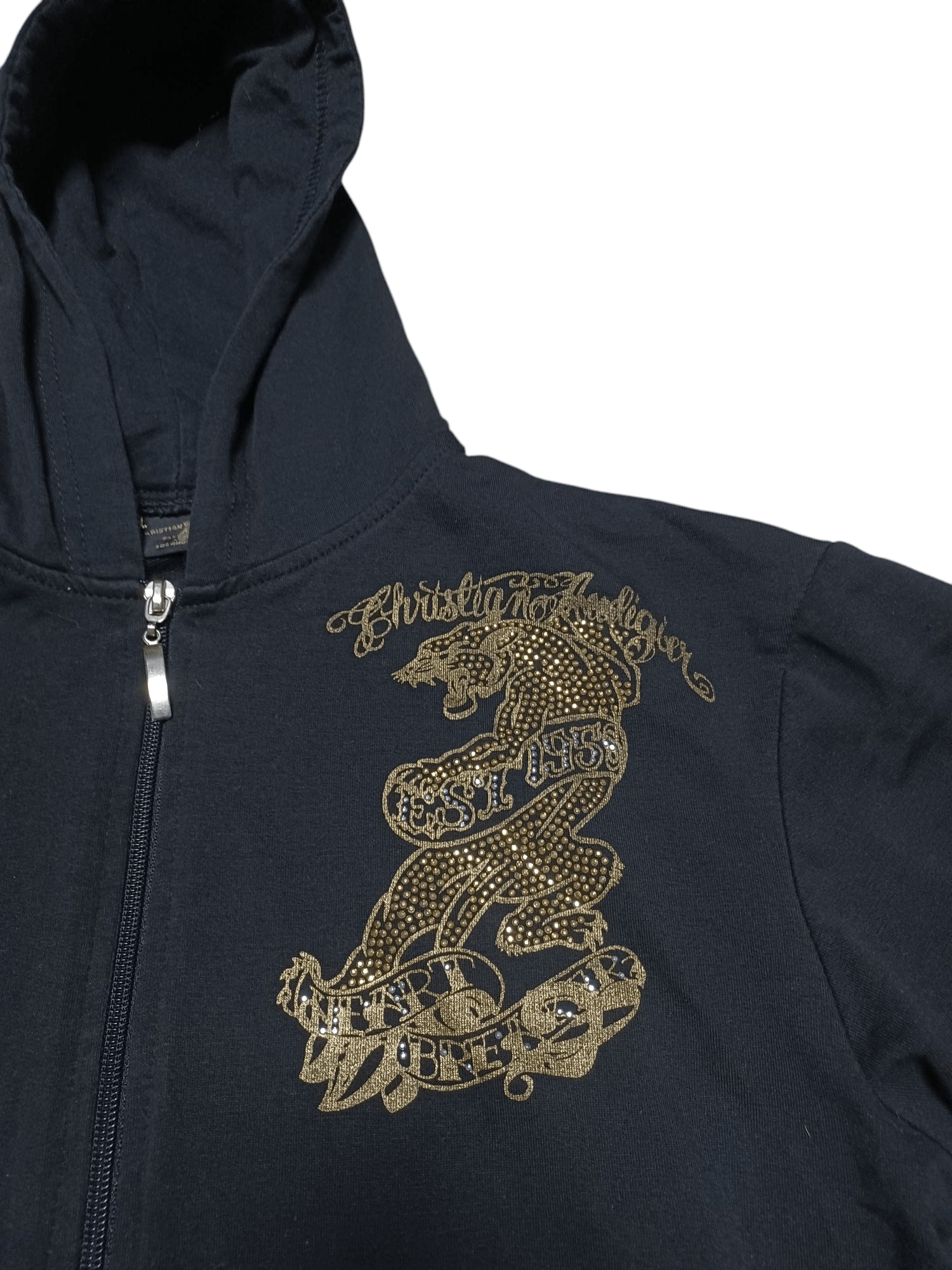 Christian Audigier CHRISTIAN AUDIGER BIGLOGO LADY`S HOODIE Size L / US 10 / IT 46 - 5 Thumbnail