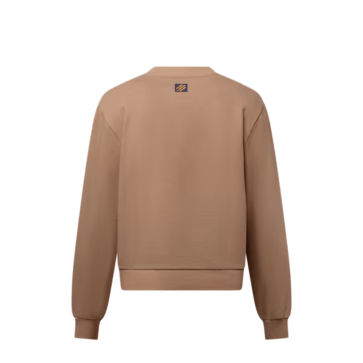 Embroidered Cotton Crewneck