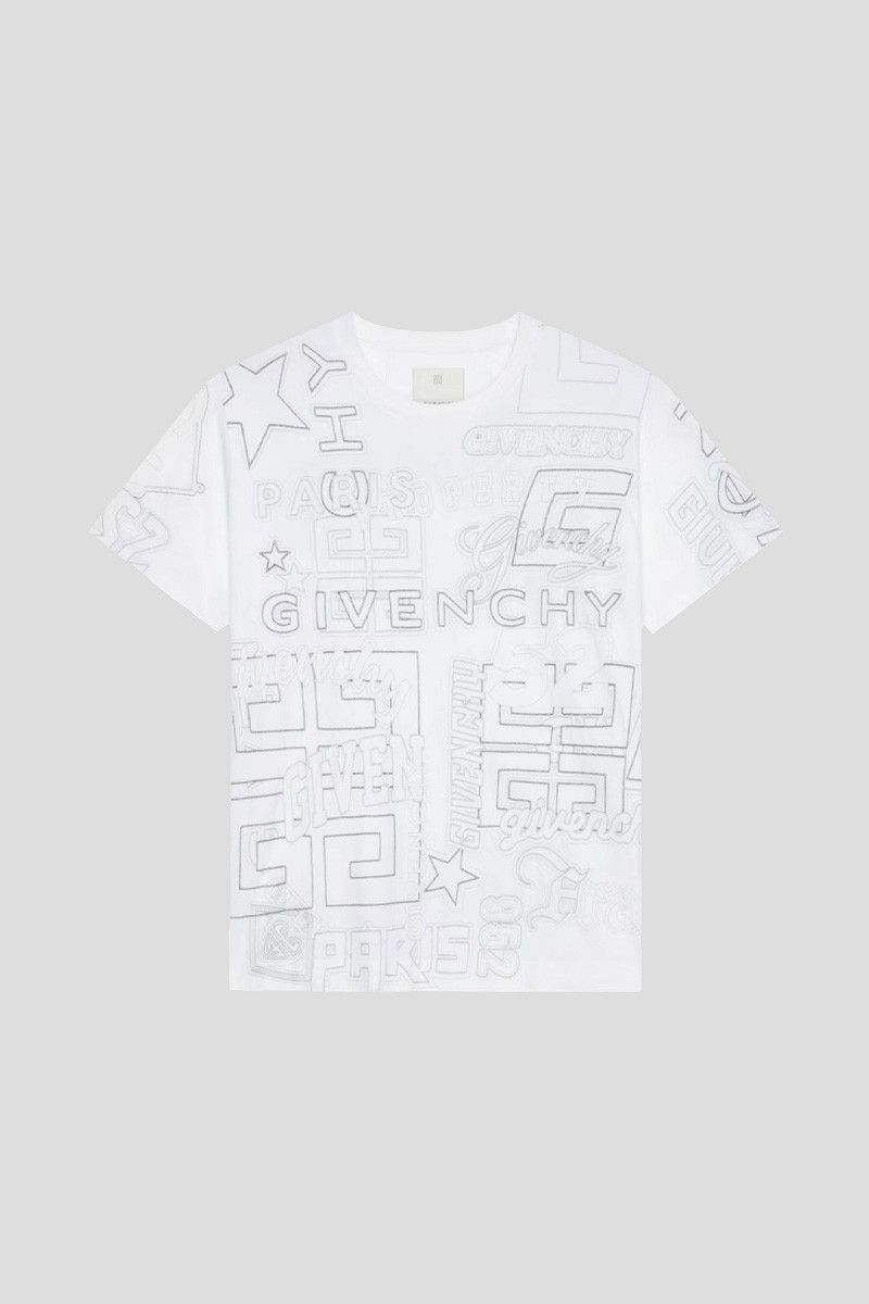 Givenchy o1loc1c0824 T-Shirt in White Size US S / EU 44-46 / 1 - 1 Thumbnail