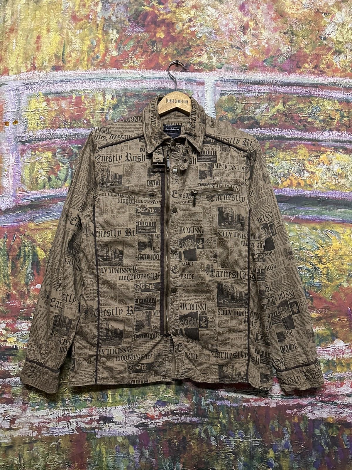 Vintage Doublefocus full print jacket