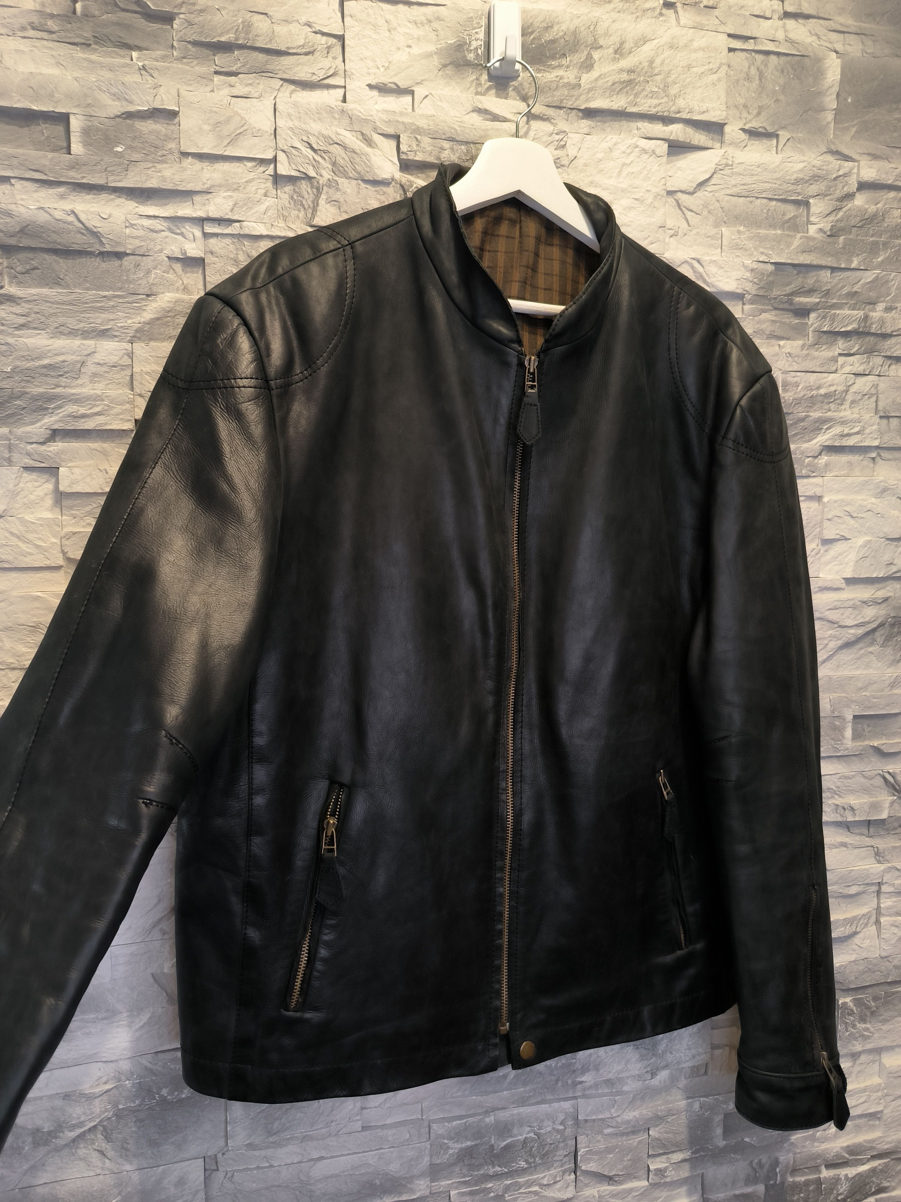 Vintage Vintage Leather Jacket Black Size US M / EU 48-50 / 2 - 3 Thumbnail