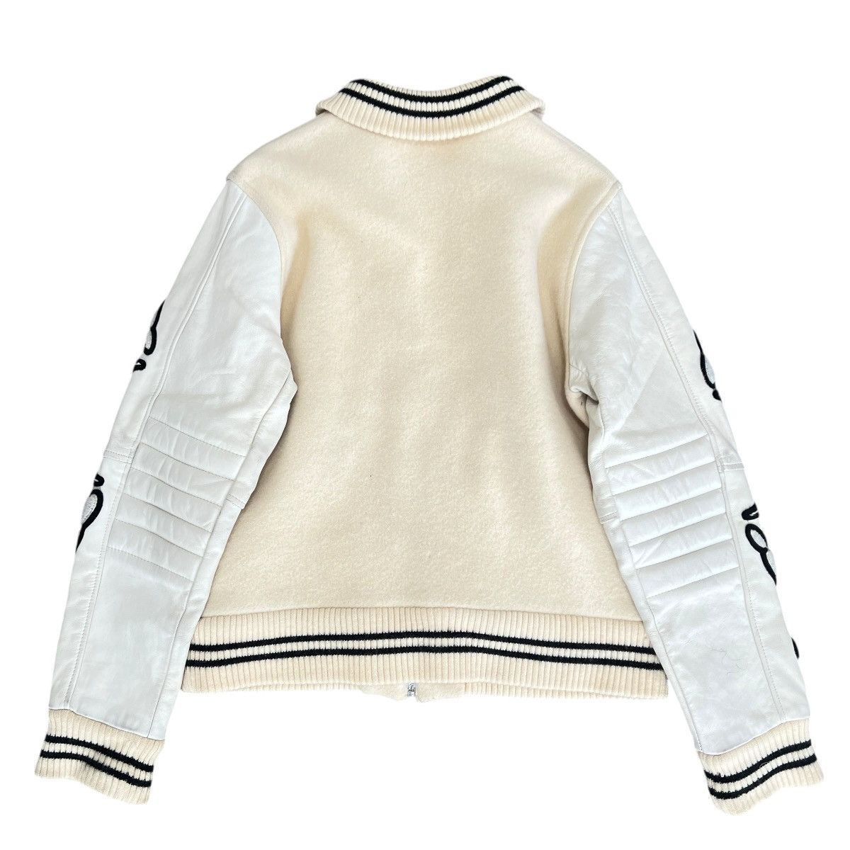 Undercover UNDERCOVER 2001AW DAVF White Varsity Jacket M Size US M / EU 48-50 / 2 - 11 Thumbnail