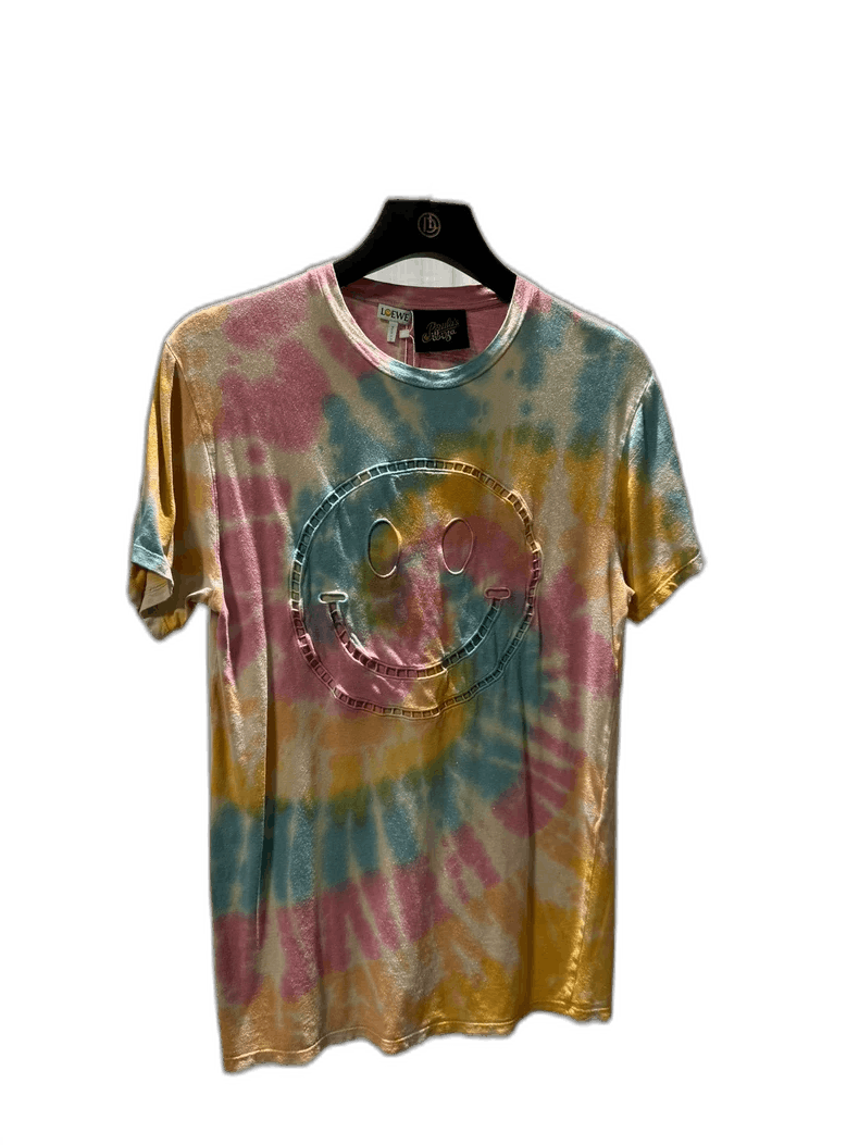 Loewe Loewe Tie-Dye Smile Short Sleeve Shirt - dmc Size M / US 6-8 / IT 42-44 - 1 Thumbnail