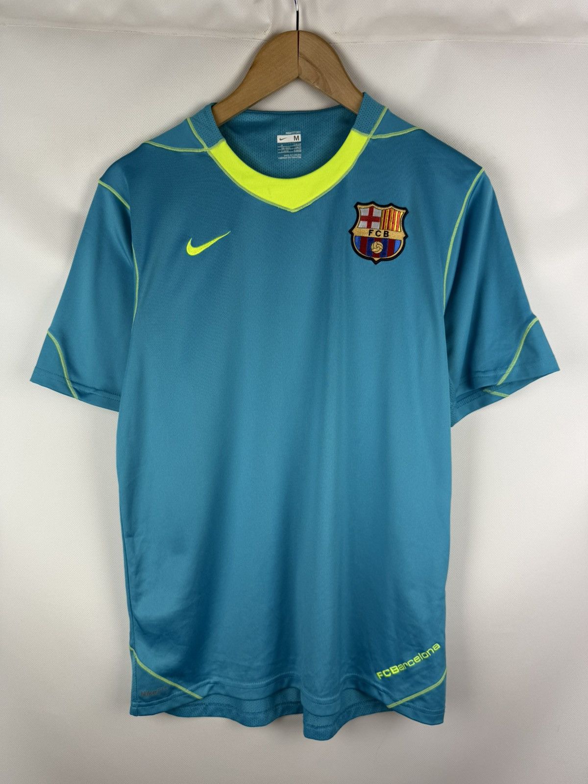 Nike Nike FC Barcelona 2007-08 Training Soccer Jersey Shirt Size US M / EU 48-50 / 2 - 1 Thumbnail