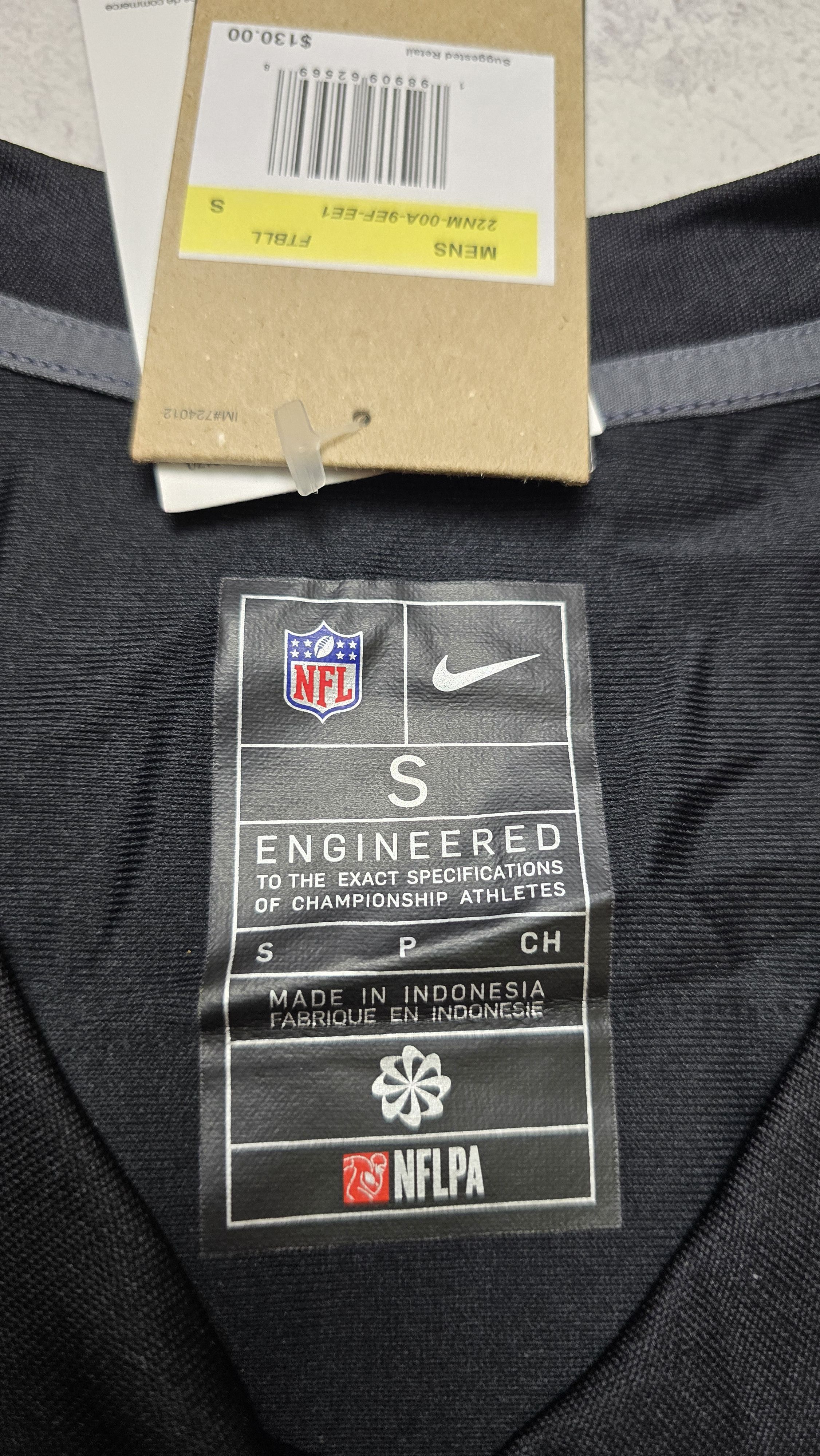 Nike Jayden Daniels #5 Commanders Nike Black Game Jersey Size US S / EU 44-46 / 1 - 15 Thumbnail
