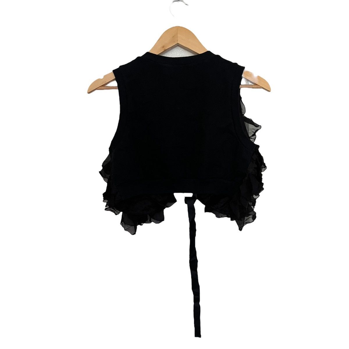 gomme Gomme ruffle vest with tie Size XXS / US 00 / IT 34 - 3 Thumbnail
