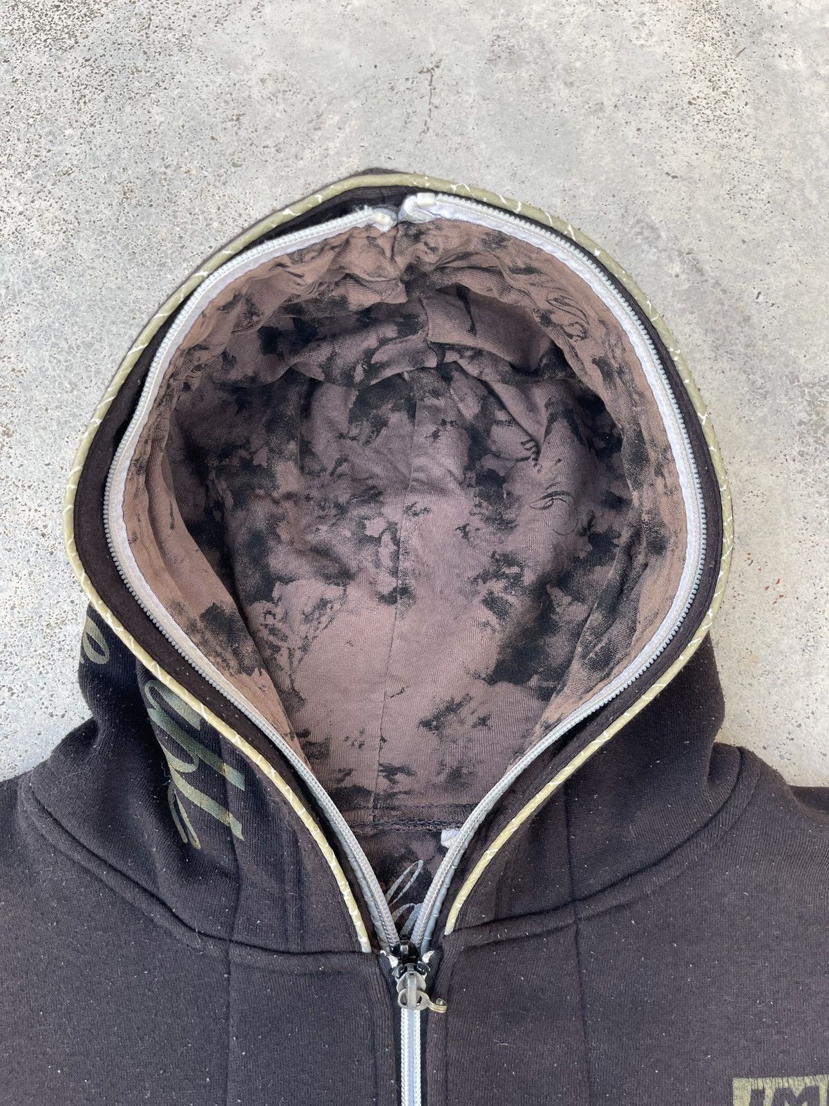 14th Addiction × If Six Was Nine × Japanese Brand Impala Massive Evidence Poem Fur Hoodie Undefined Size US L / EU 52-54 / 3 - 11 Thumbnail