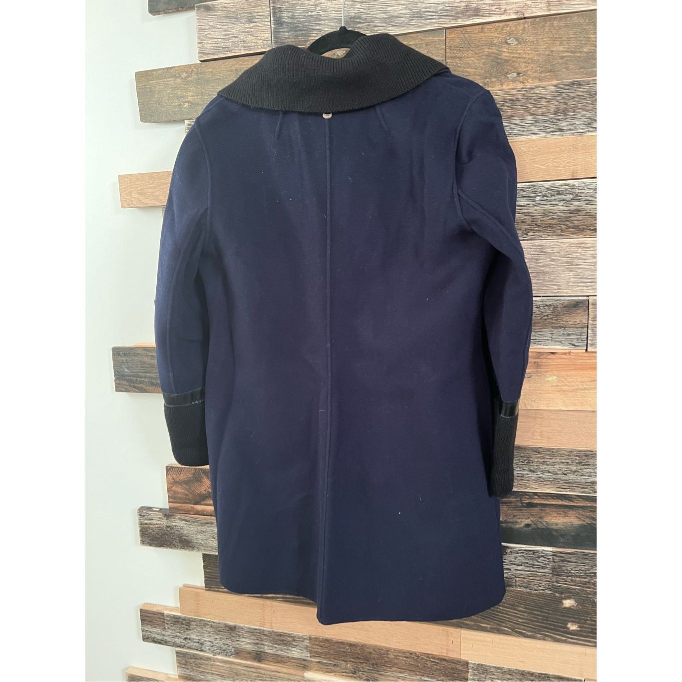 Mackage Mackage Wool Navy Blue/Black Jacket Coat fit sz M Size M / US 6-8 / IT 42-44 - 3 Thumbnail
