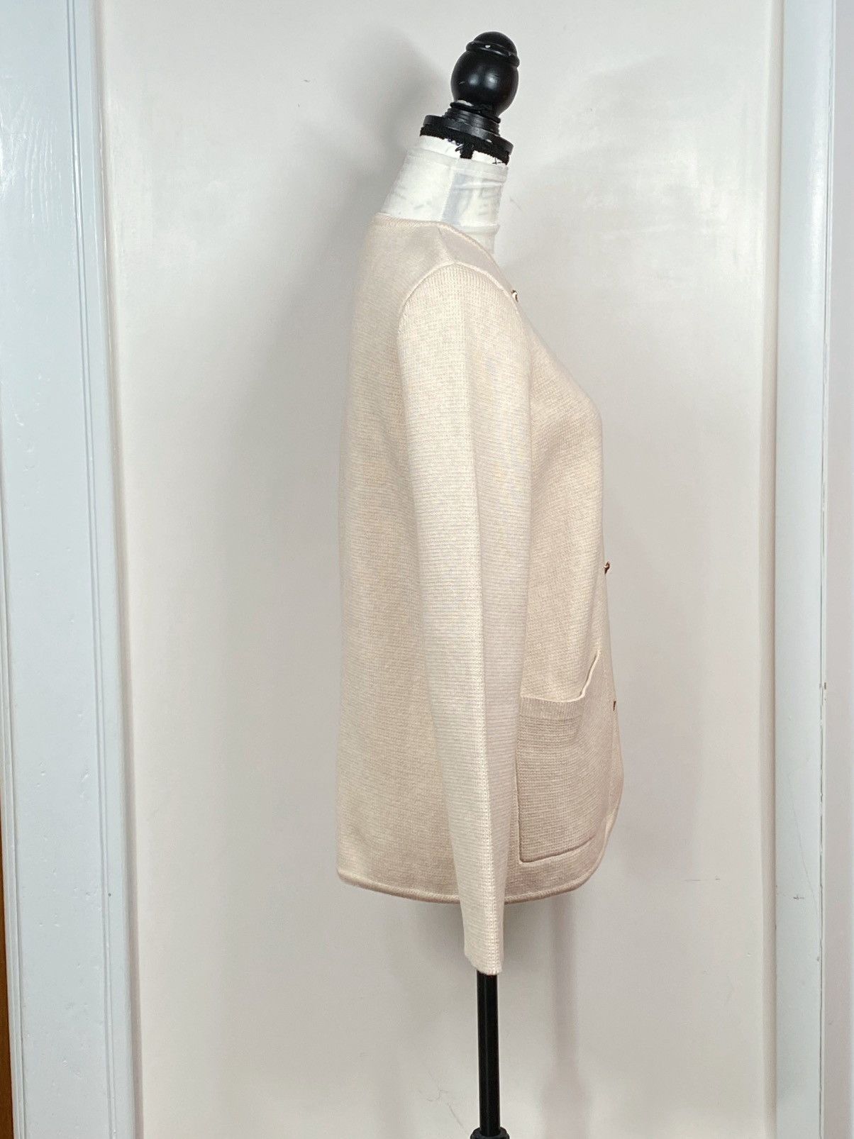 CAMI NYC Cami NYC Allen Cotton-Cashmere Crewneck Cardigan size S Size S / US 4 / IT 40 - 13 Thumbnail