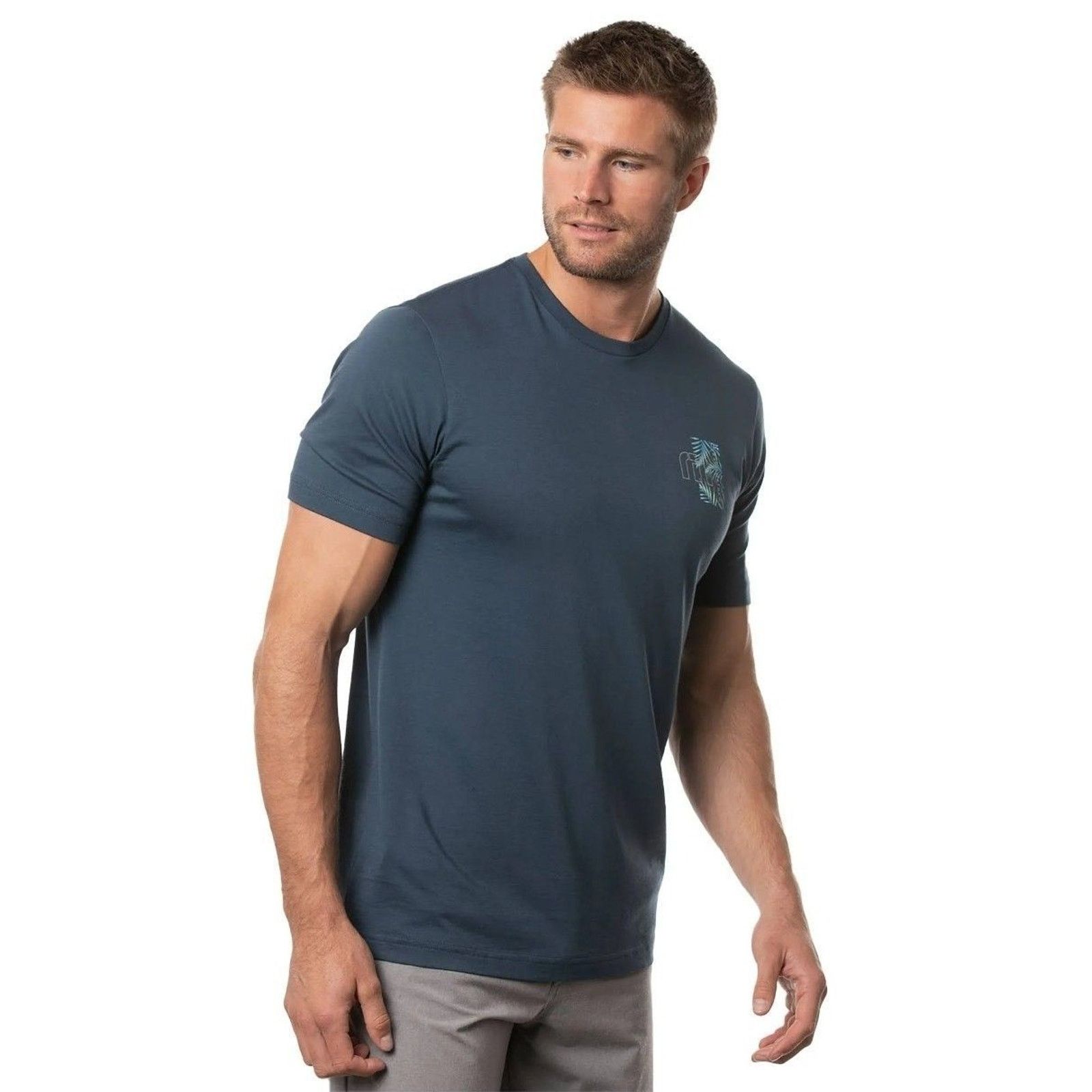 TravisMathew NWT TravisMathew Lake House Pima Cotton T-Shirt Blue Size S Size US S / EU 44-46 / 1 - 3 Thumbnail