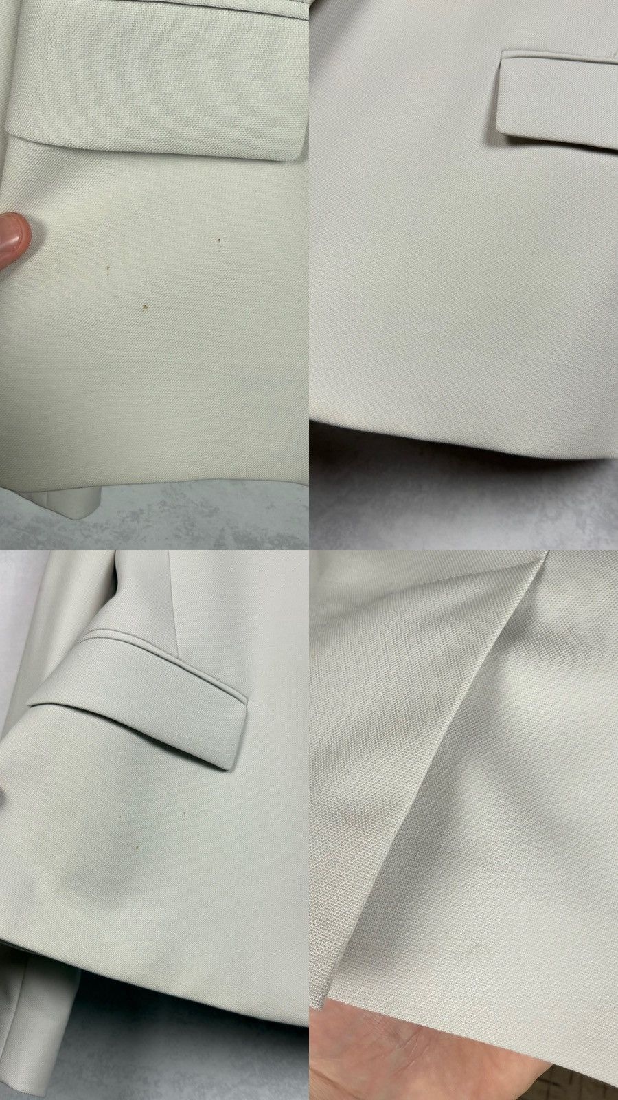 Maison Margiela Maison Martin Margiela 4 Women’s 1 Button Wool Blazer Jacket Size M / US 6-8 / IT 42-44 - 22 Thumbnail