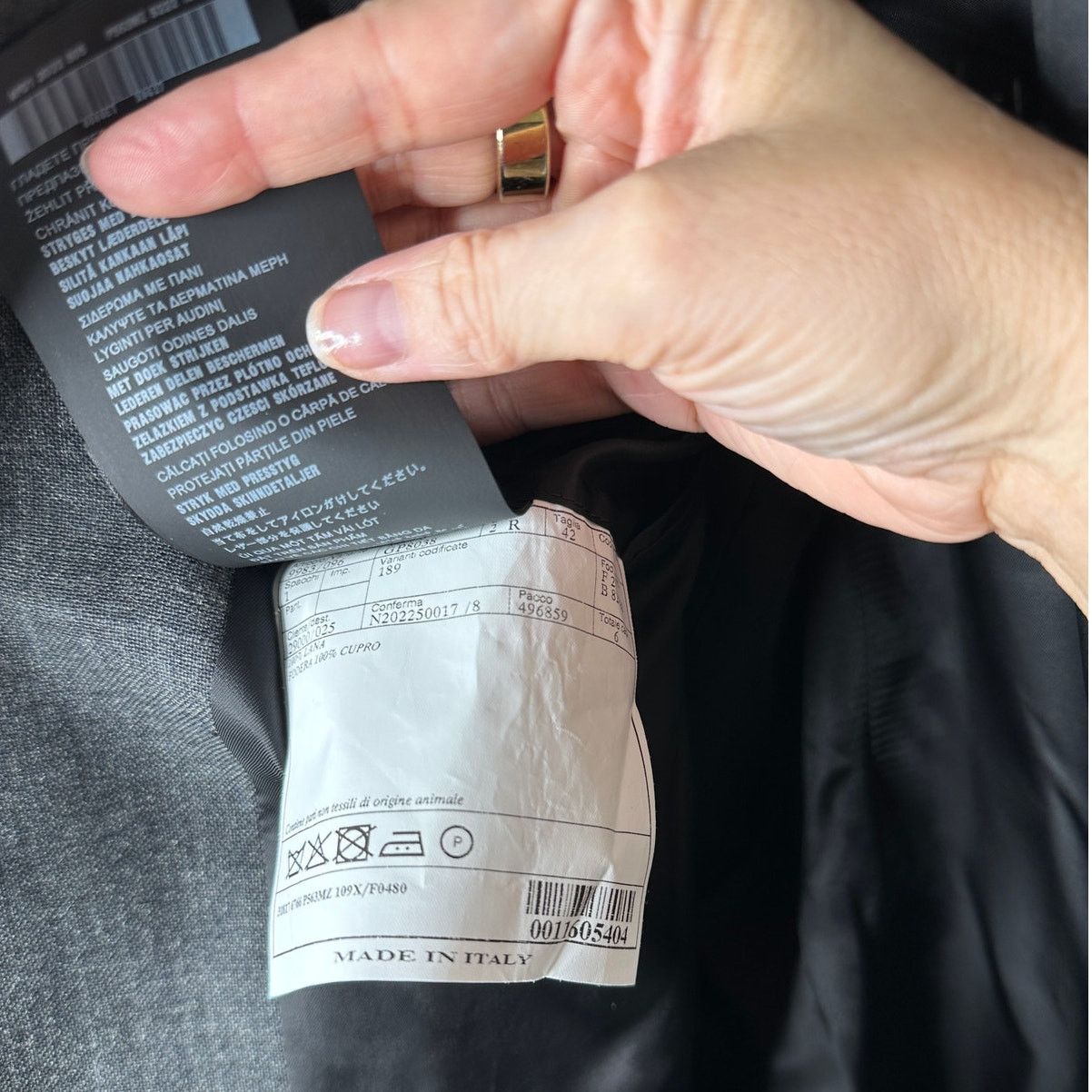 Prada Prada Single Breasted Wool ReNylon Jacket 42 / XL Size XL / US 12-14 / IT 48-50 - 7 Thumbnail