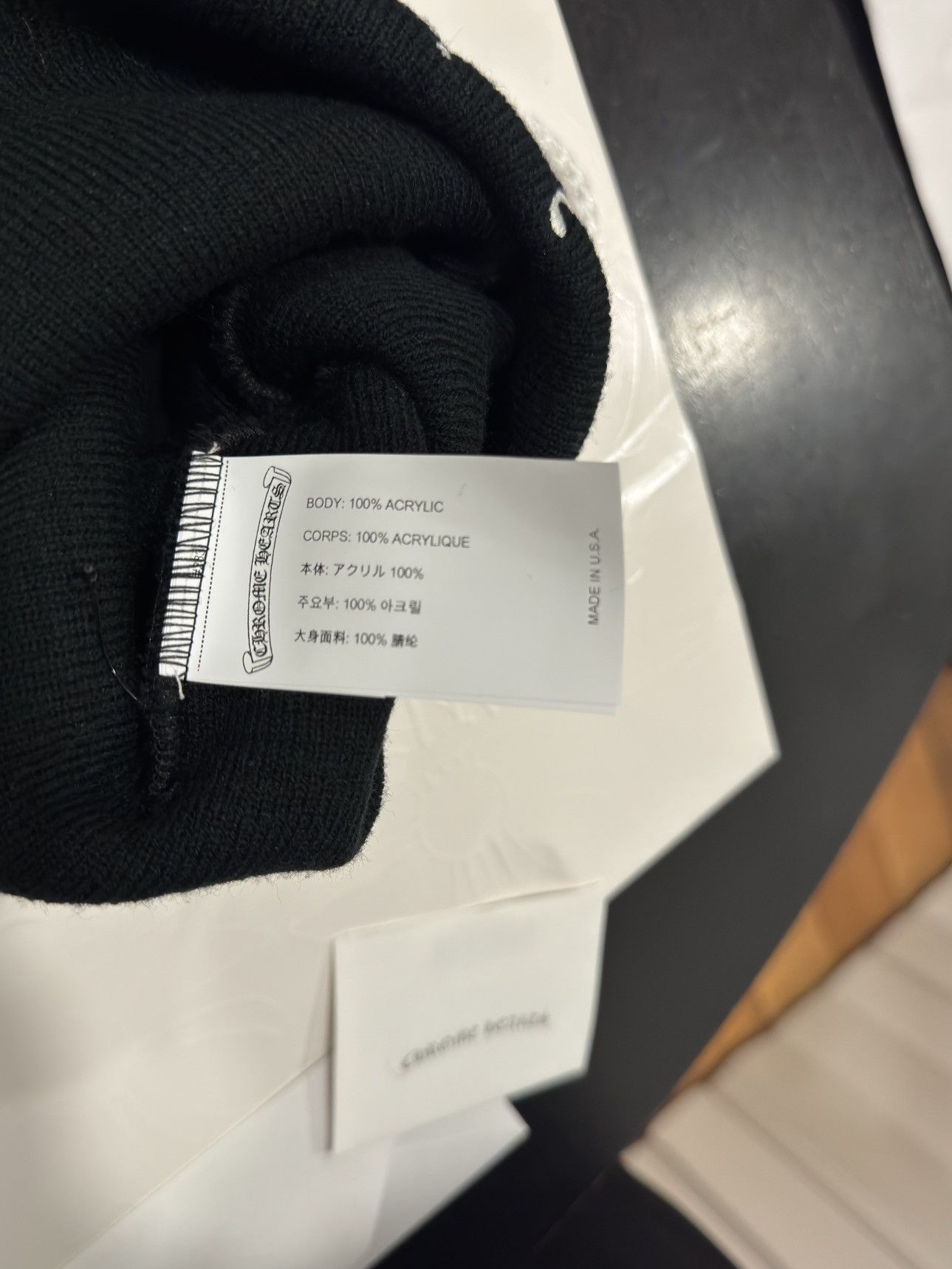 Chrome Hearts Chrome Hearts Beanie Size ONE SIZE - 4 Thumbnail