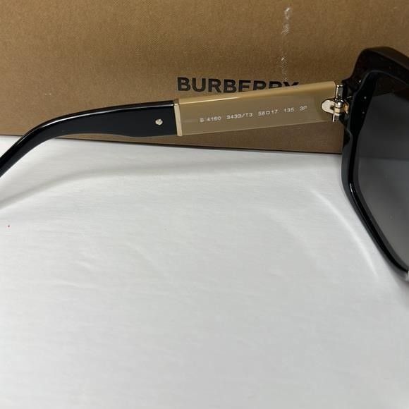 Burberry 💯 - New Authentic Burberry Women's BE4160 BE/4160 Fashion S Size ONE SIZE - 4 Thumbnail