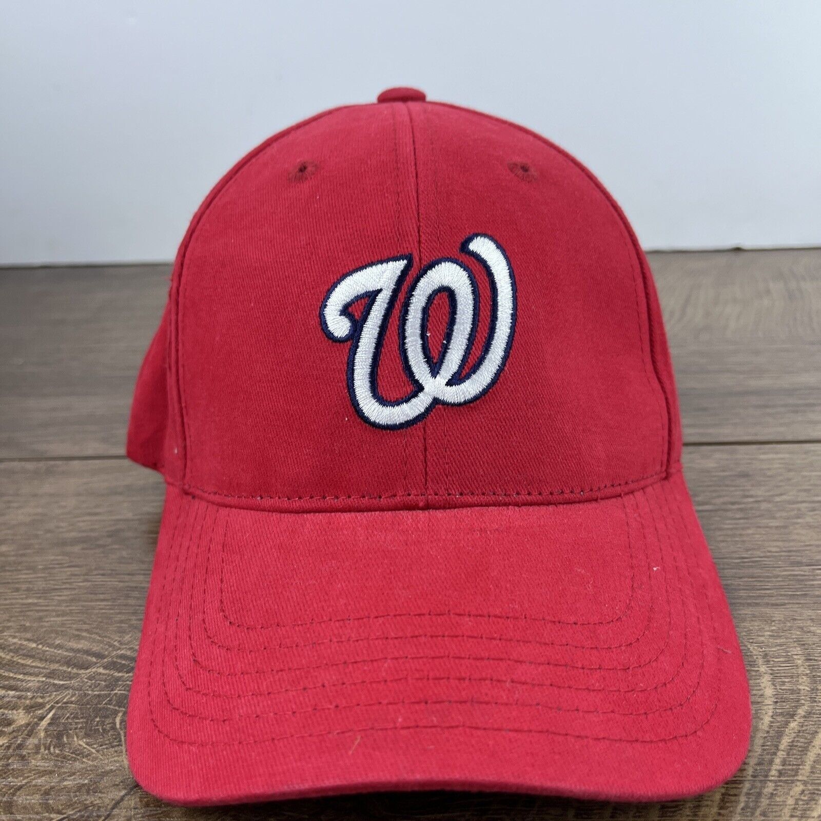 Other Washington Nationals Hat MLB Nats Hat Red Adjustable Hat Adu Size ONE SIZE - 4 Thumbnail
